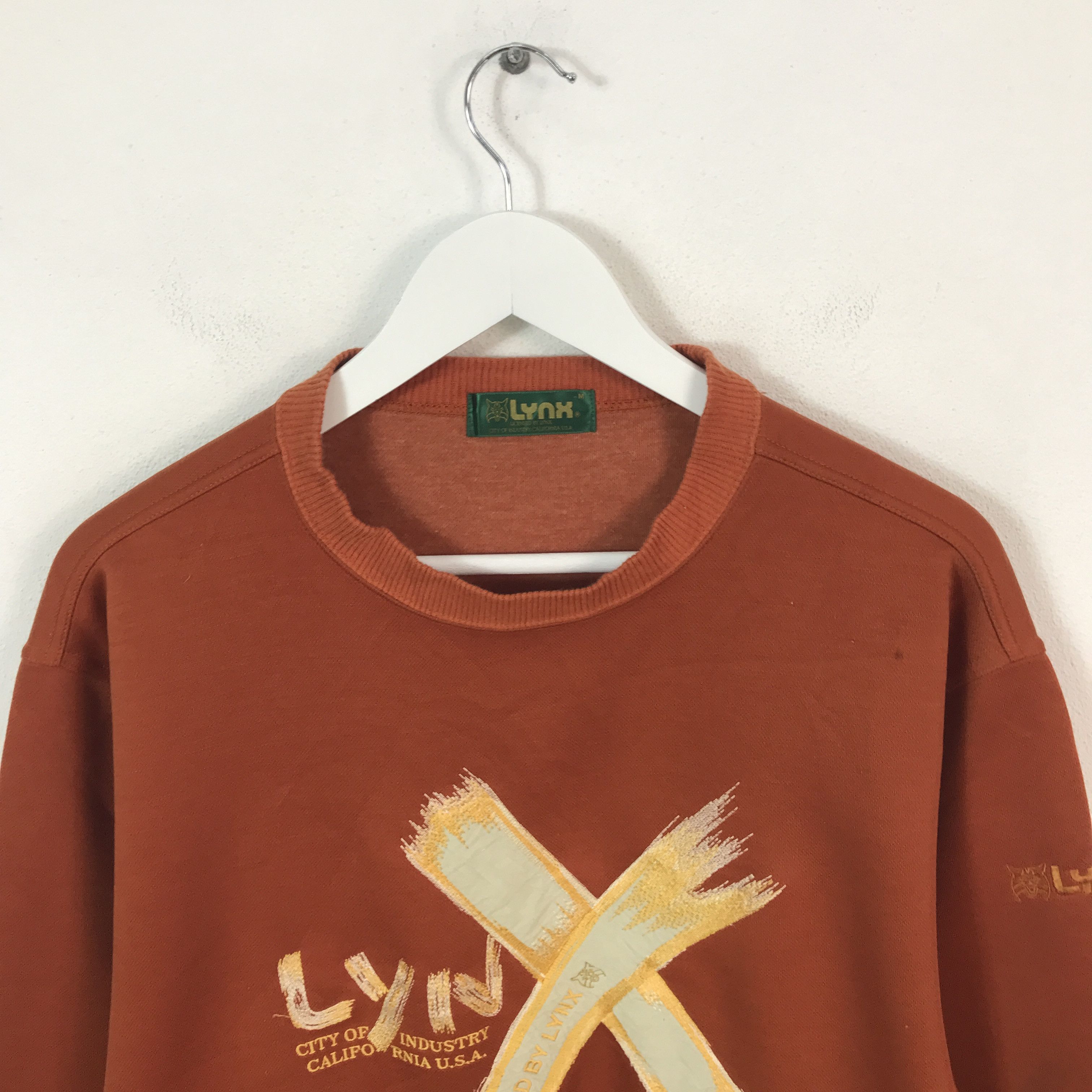 Japanese Brand LYNX X Sweatshirt Size US M / EU 48-50 / 2 - 2 Thumbnail