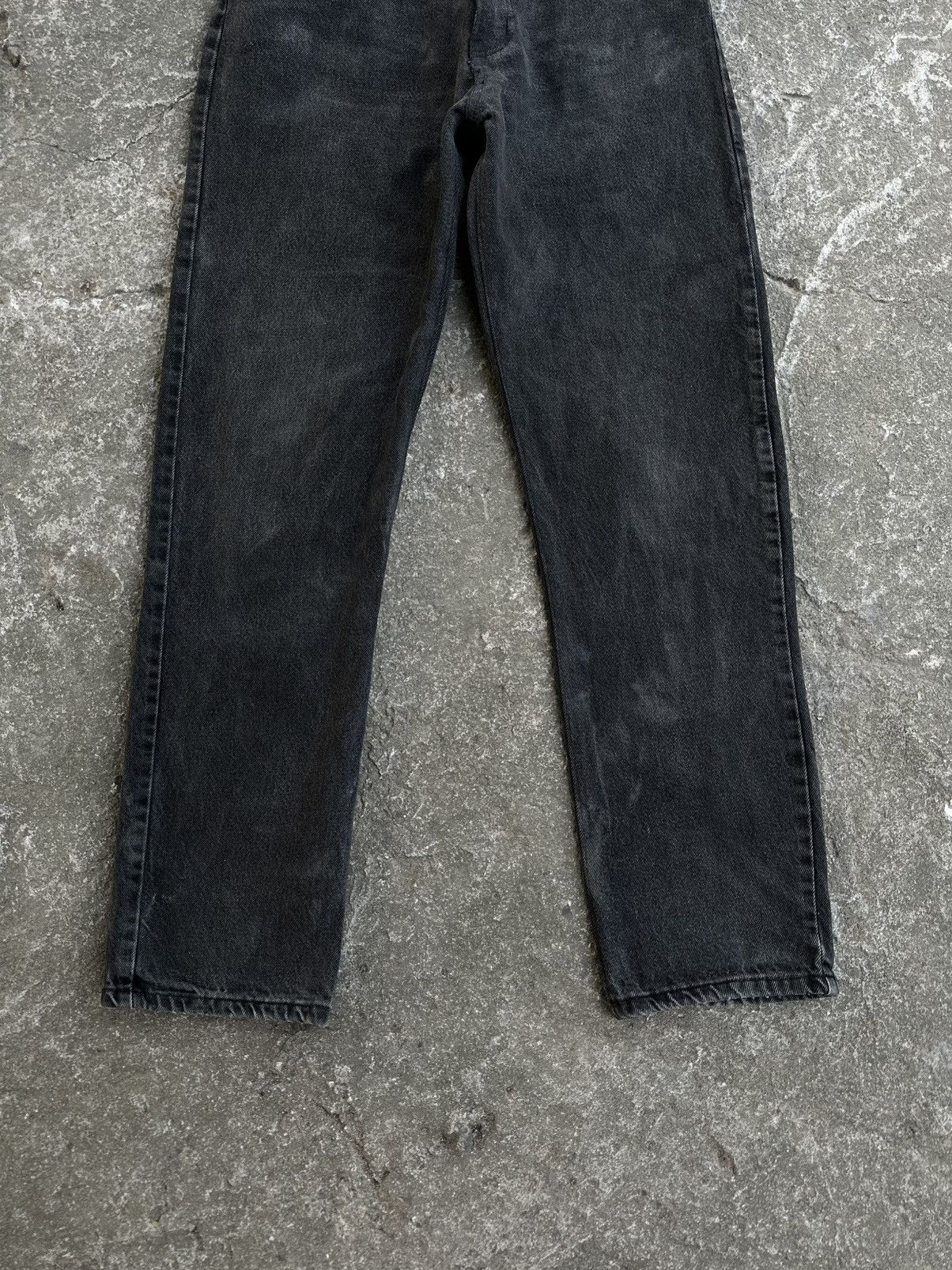 Carhartt × Vintage (30x32) Faded Black Carhartt Carpenter Pants Size US 30 / EU 46 - 6 Thumbnail