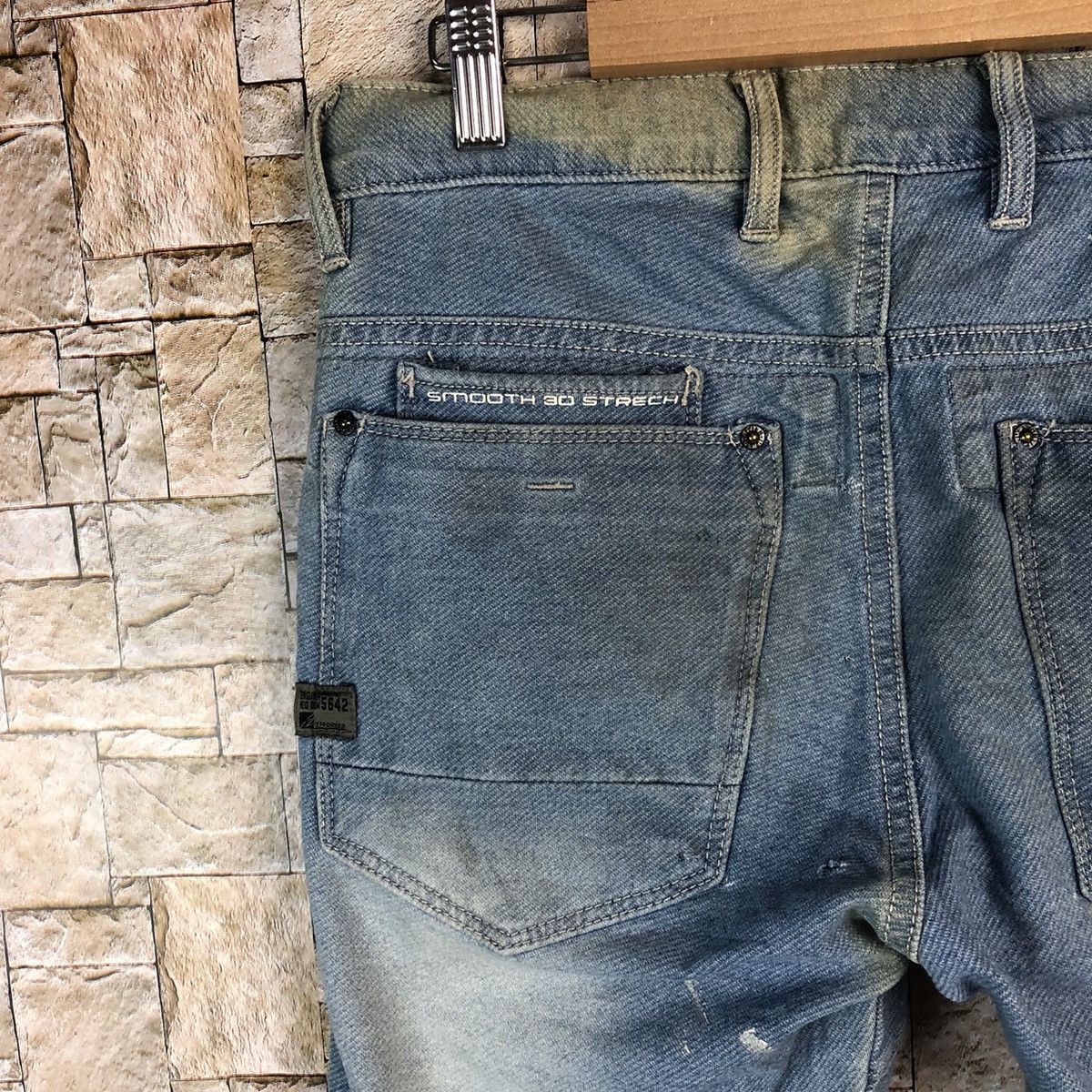 Japanese Brand Iz Frontier Blue Cargo Multipocket Pants #A968 Size US 32 / EU 48 - 21 Thumbnail