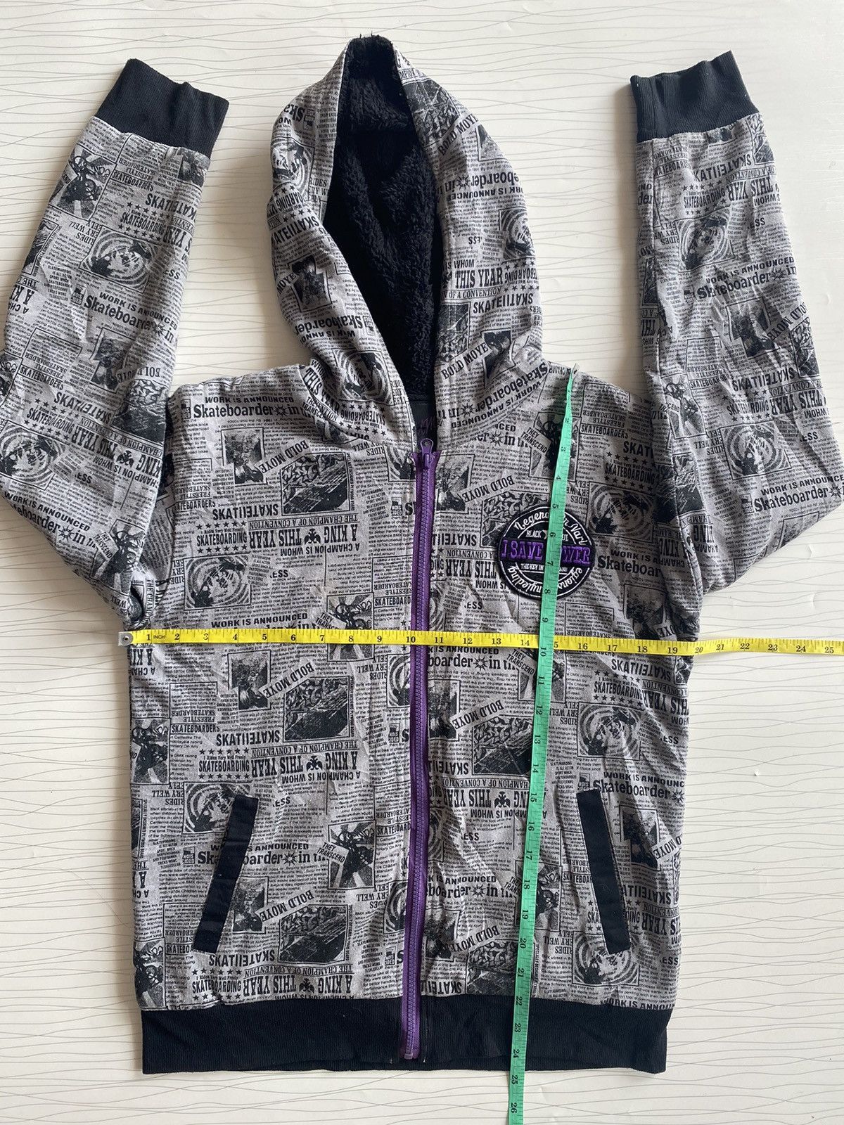 If Six Was Nine × Japanese Brand Japanese Begum Aop Fleece Hooded Zip Size US M / EU 48-50 / 2 - 15 Thumbnail