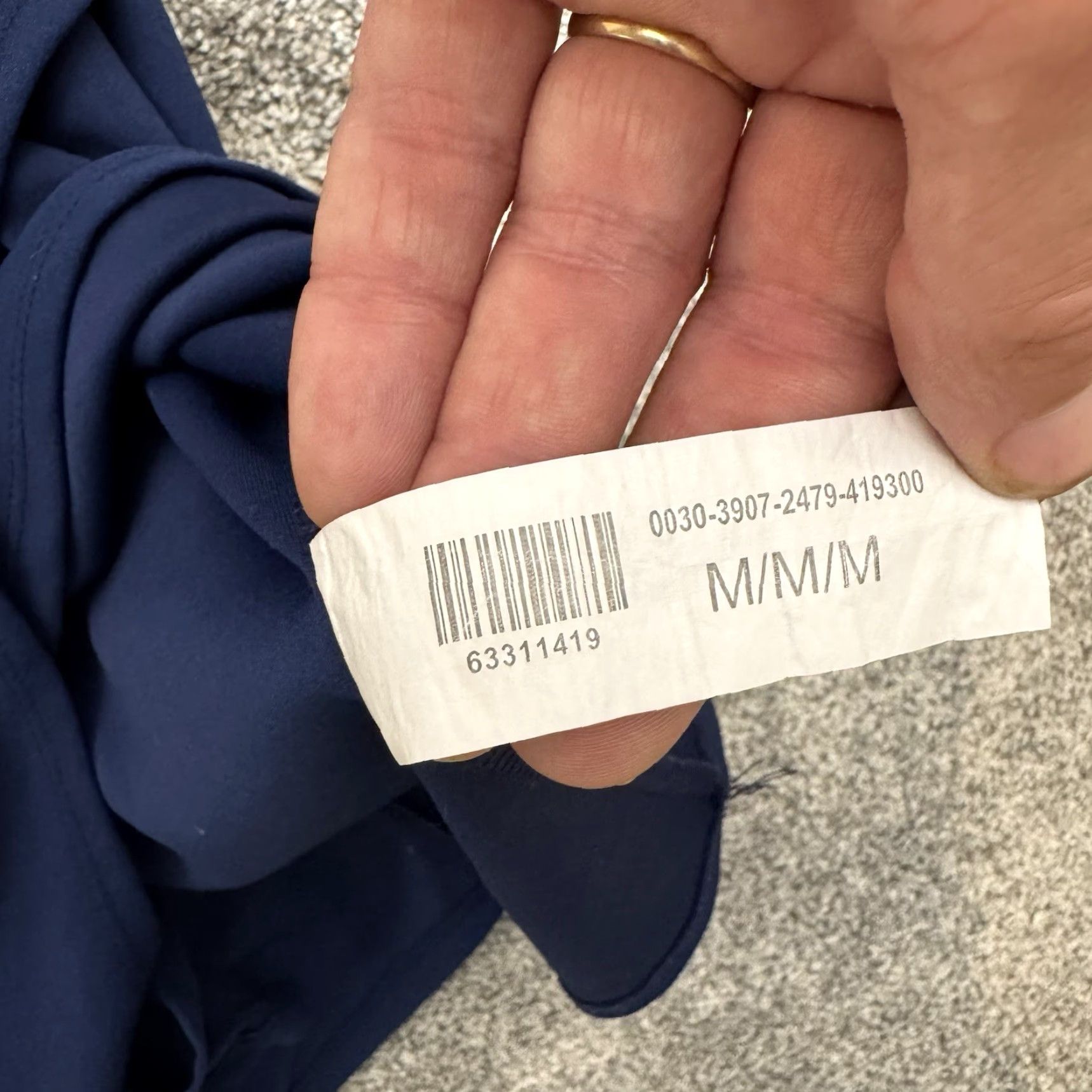 Vintage Revamped Faux Wrap Slip Dress M Women's Blue Polyester Spandex Short Bodycon Mini 90s Y2K Sexy Minimalist Party Cocktail Size M / US 6-8 / IT 42-44 - 7 Thumbnail