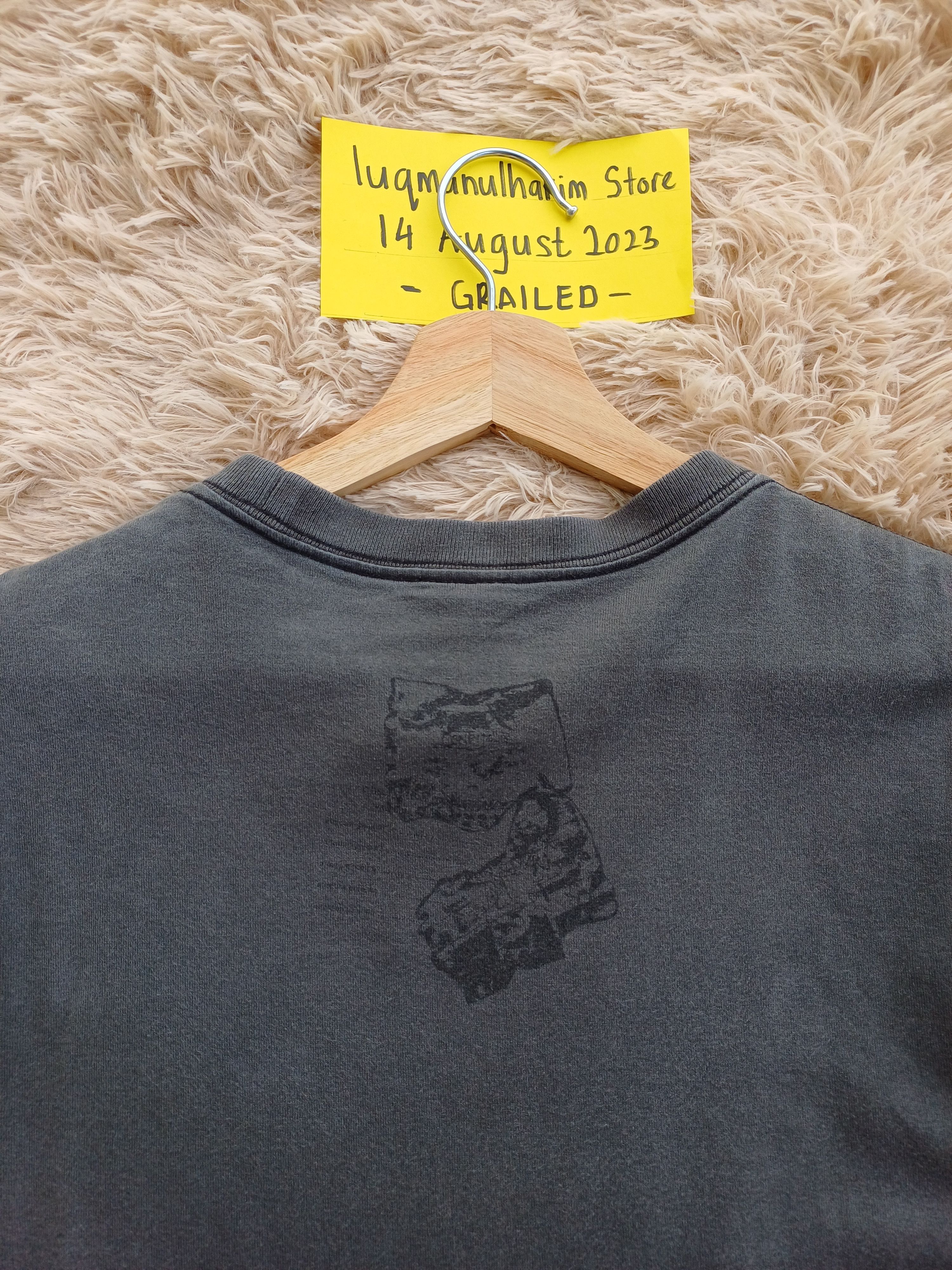 Number (N)ine RARE SS2006 Number (N)ine Skeleton Dinosaur Print T-shirt Size US S / EU 44-46 / 1 - 15 Thumbnail