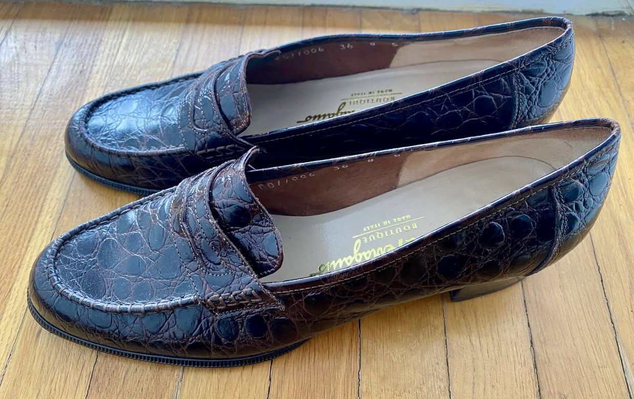 Salvatore Ferragamo Salvatore Ferragamo vintage loafers Size US 8 / IT 38 - 1 Thumbnail
