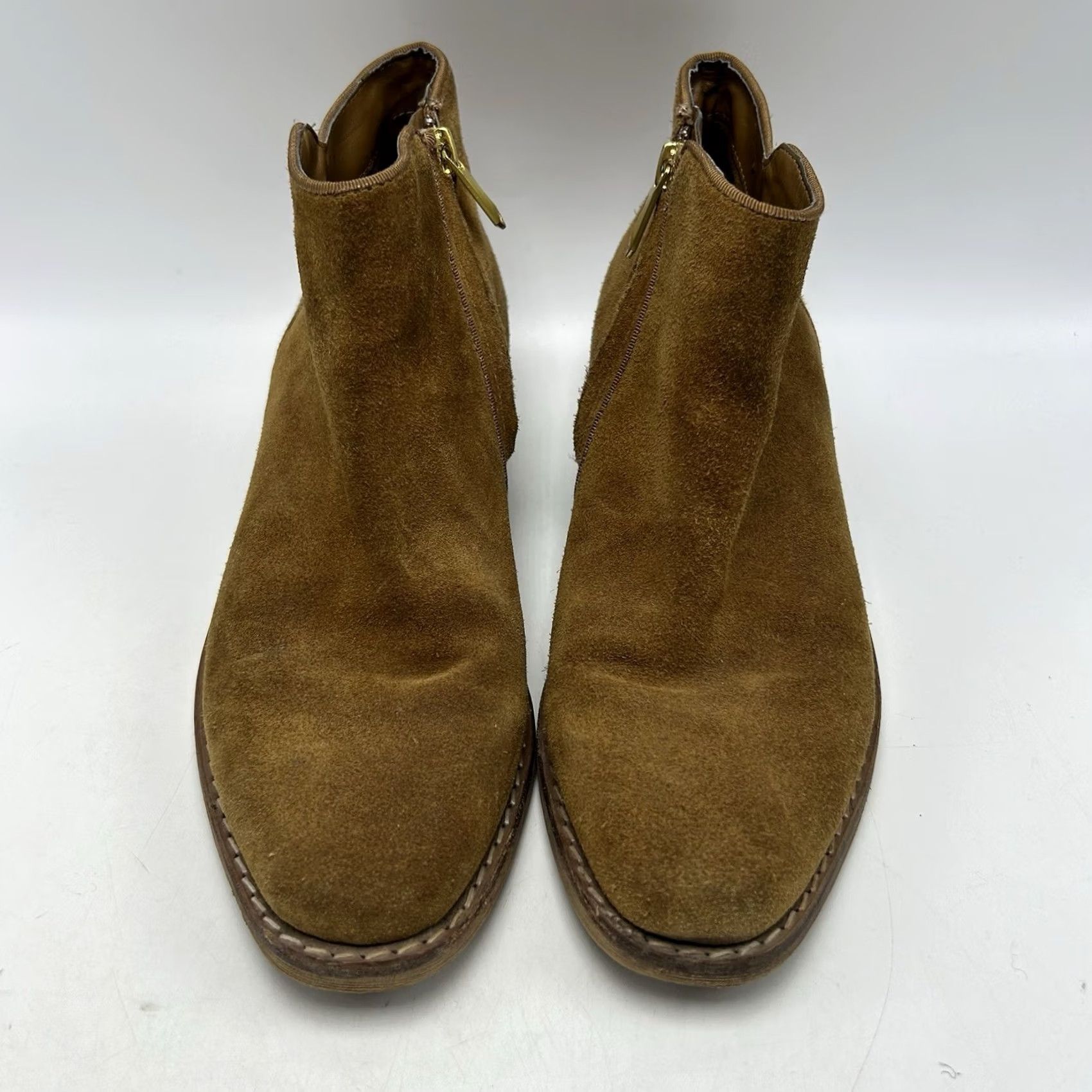 Sam Edelman Sam Edelman Mercer Women 6.5 Suede Leather Tan Brown Western Ankle Boot Size US 7 / IT 37 - 4 Thumbnail