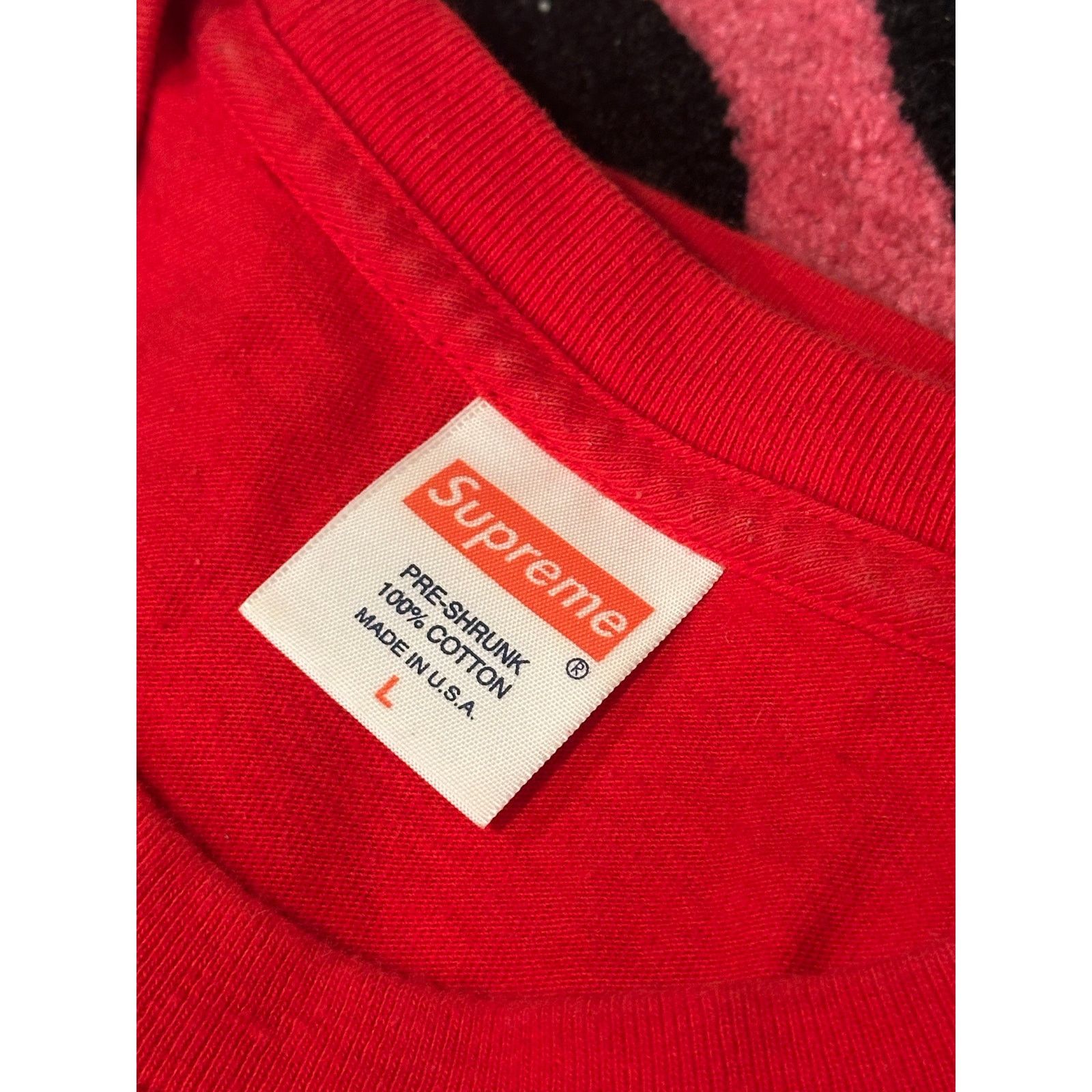 Supreme Supreme Akari Rose Tee – Red – Size Large Size US L / EU 52-54 / 3 - 3 Thumbnail