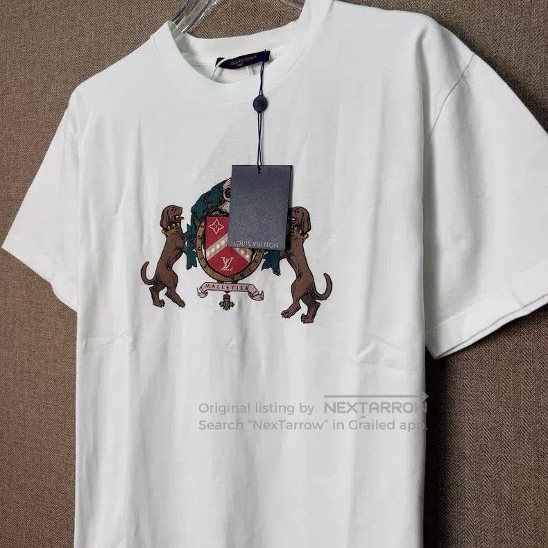 Louis Vuitton Louis Vuitton SS25 Embroidered Crewneck Short Sleeve Size US M / EU 48-50 / 2 - 2 Thumbnail