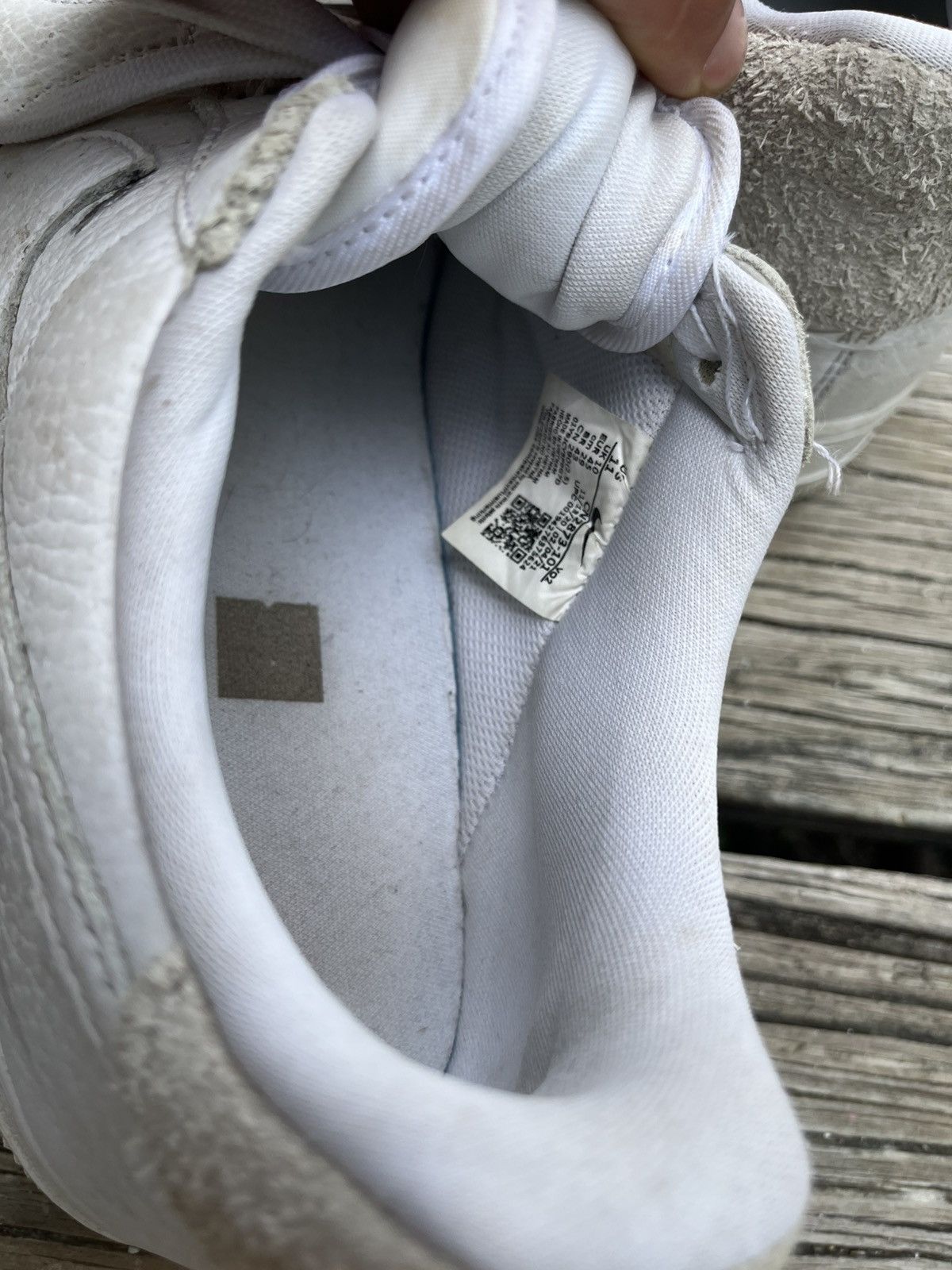 Nike White Nike Air Force 1 Size US 11 / EU 44 - 5 Thumbnail