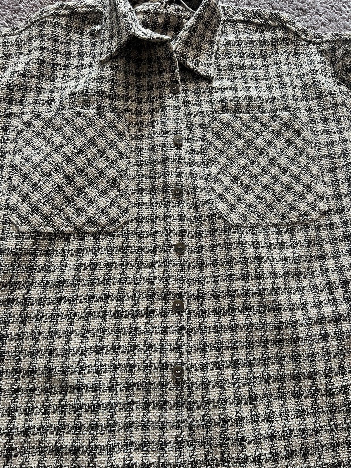 MNML × Vintage MNML Tan Waffle Flannel Size US M / EU 48-50 / 2 - 1 Thumbnail