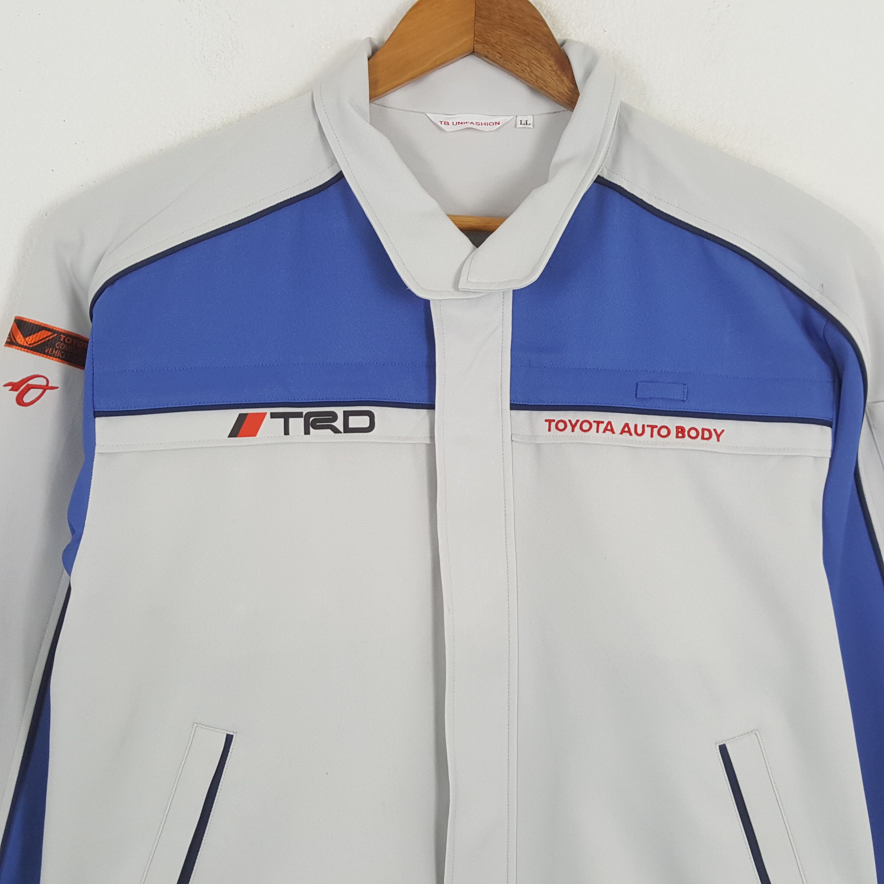 Japanese Brand × Vintage Vintage TRD ROYOTA RACING DEVELOPMENT Japanese Custom Jacket Size US XL / EU 56 / 4 - 4 Thumbnail