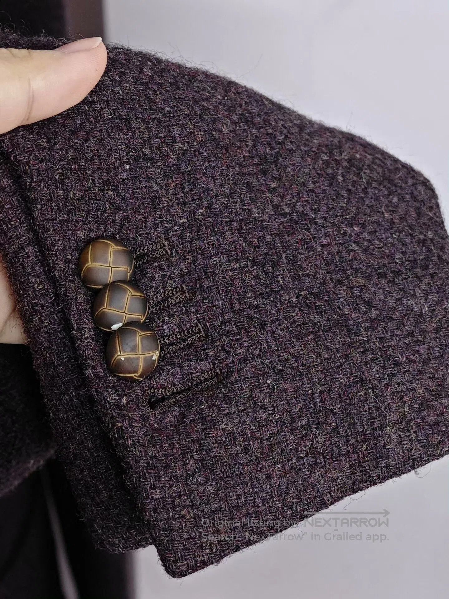Ring Jacket Ring Jacket Purple Tweed Wool Blazer. Size US M / EU 48-50 / 2 - 4 Thumbnail
