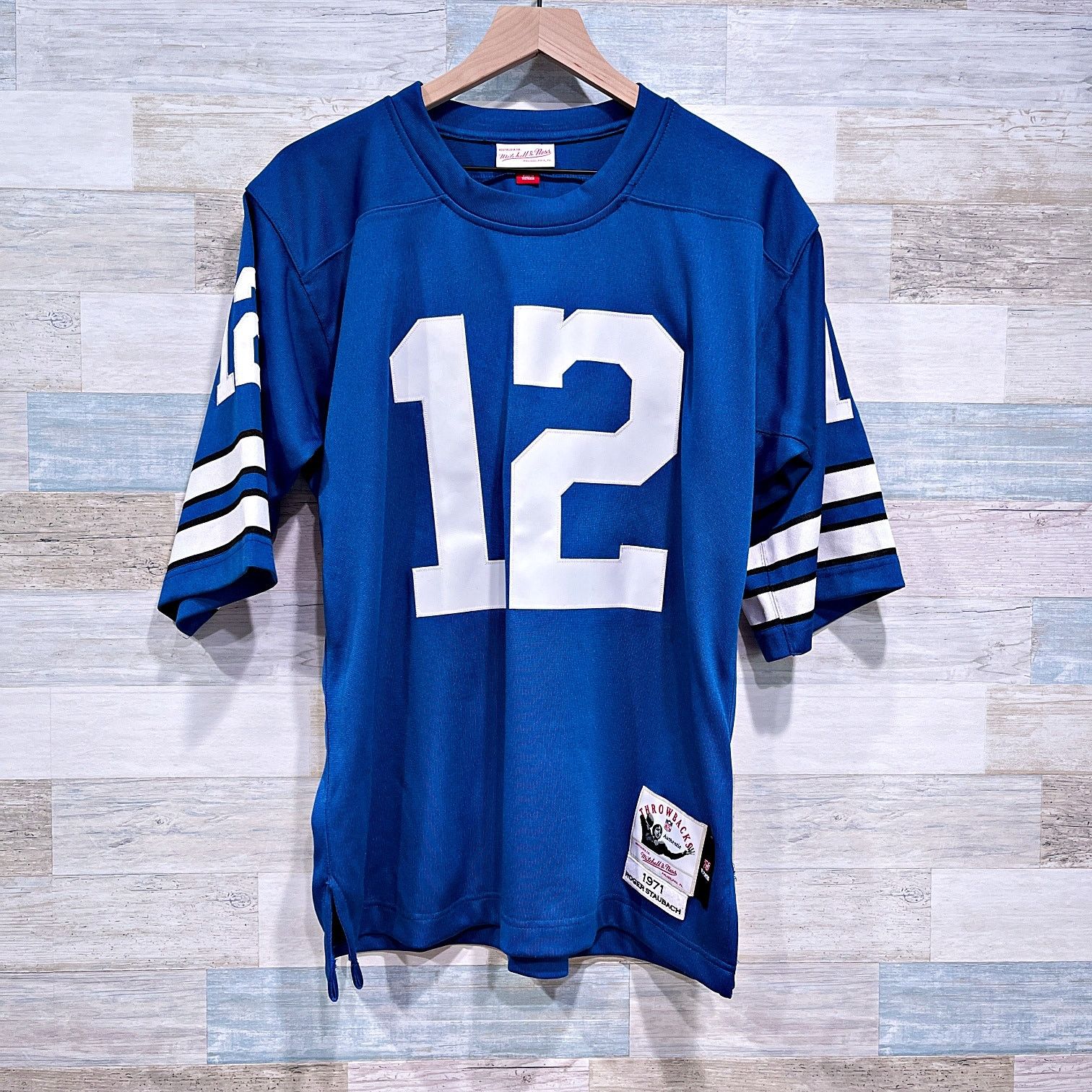 Mitchell & Ness × NFL Roger Staubach Cowboys 1971 Mitchell Ness Throwback Jersey Size US XL / EU 56 / 4 - 1 Thumbnail