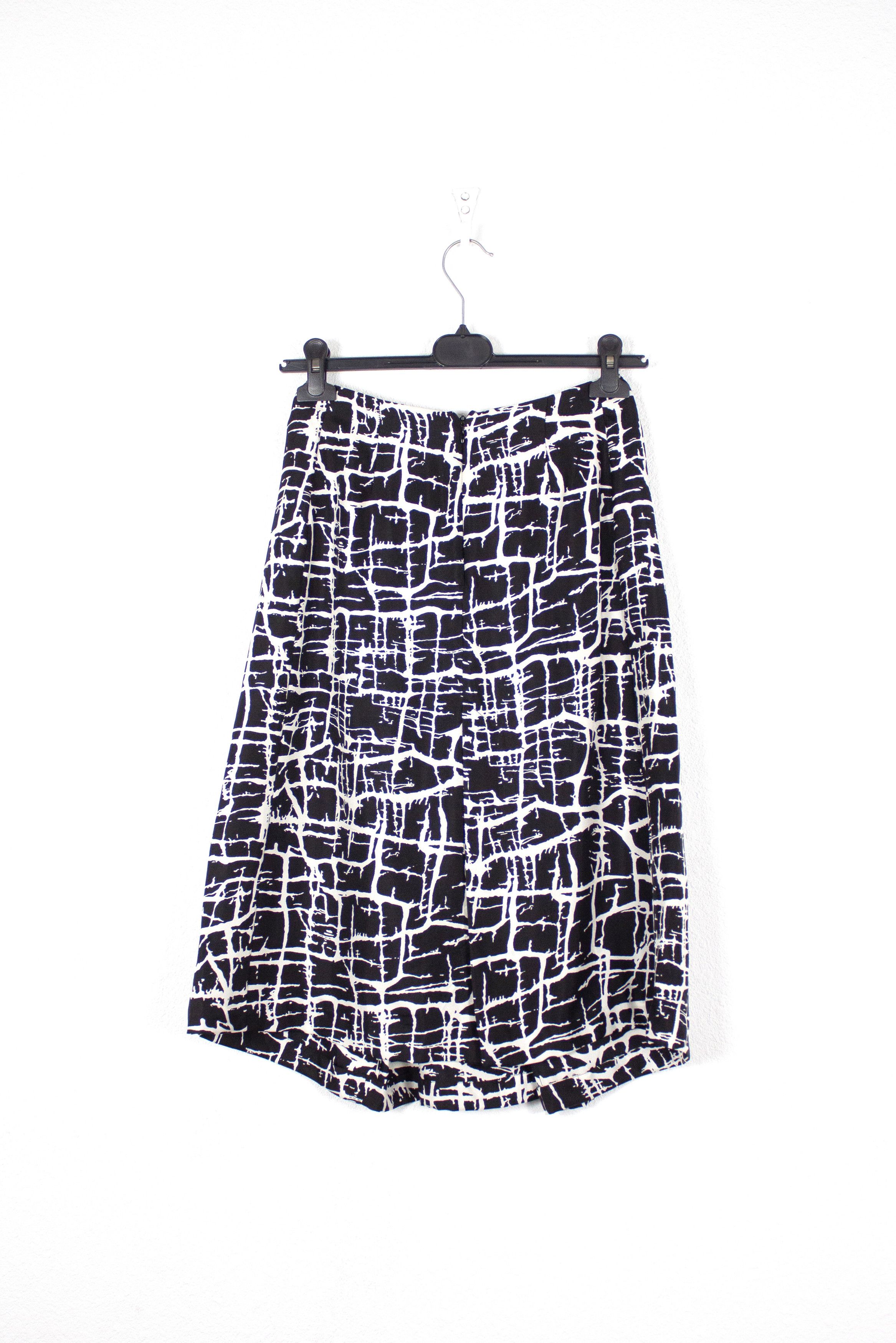 Marni Marni Silk Abstract Pattern Printed Skirt Size 26" / US 2 / IT 38 - 3 Thumbnail