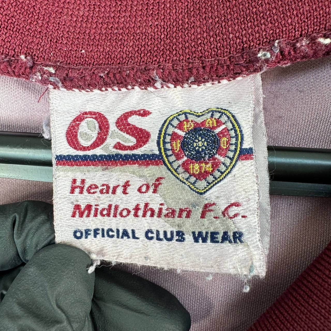 Other Hearts Strongbow Vintage Football Shirt Maroon Mens Size M Size US M / EU 48-50 / 2 - 3 Thumbnail