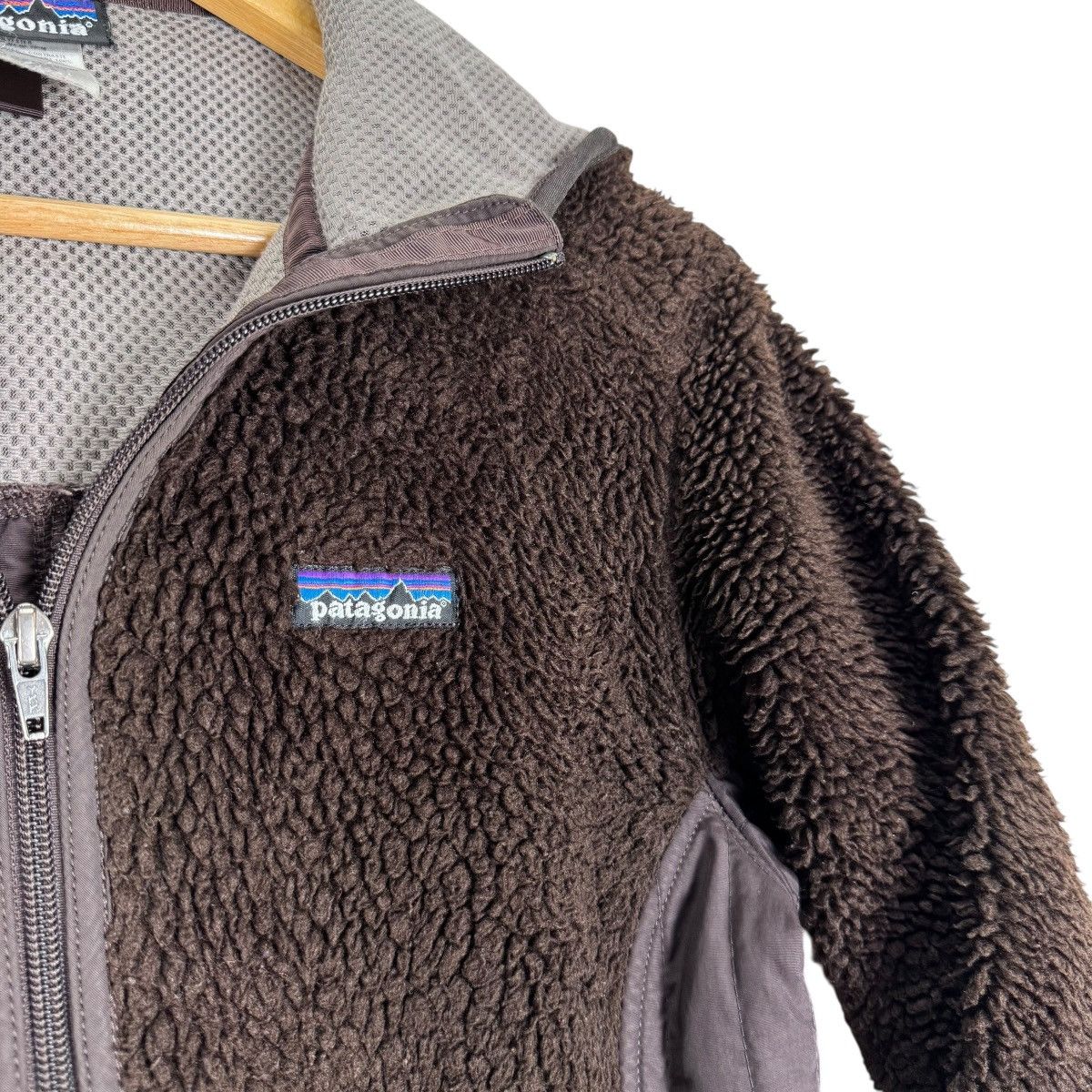 Patagonia 🌟PATAGONIA HOODIE DEEP PILE FLEECE JACKET Size M / US 6-8 / IT 42-44 - 6 Thumbnail