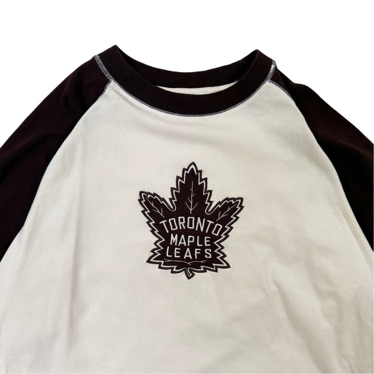 Vintage Vintage 00s Brown Toronto Maple Leafs Embroidered Patch Size US XL / EU 56 / 4 - 2 Thumbnail