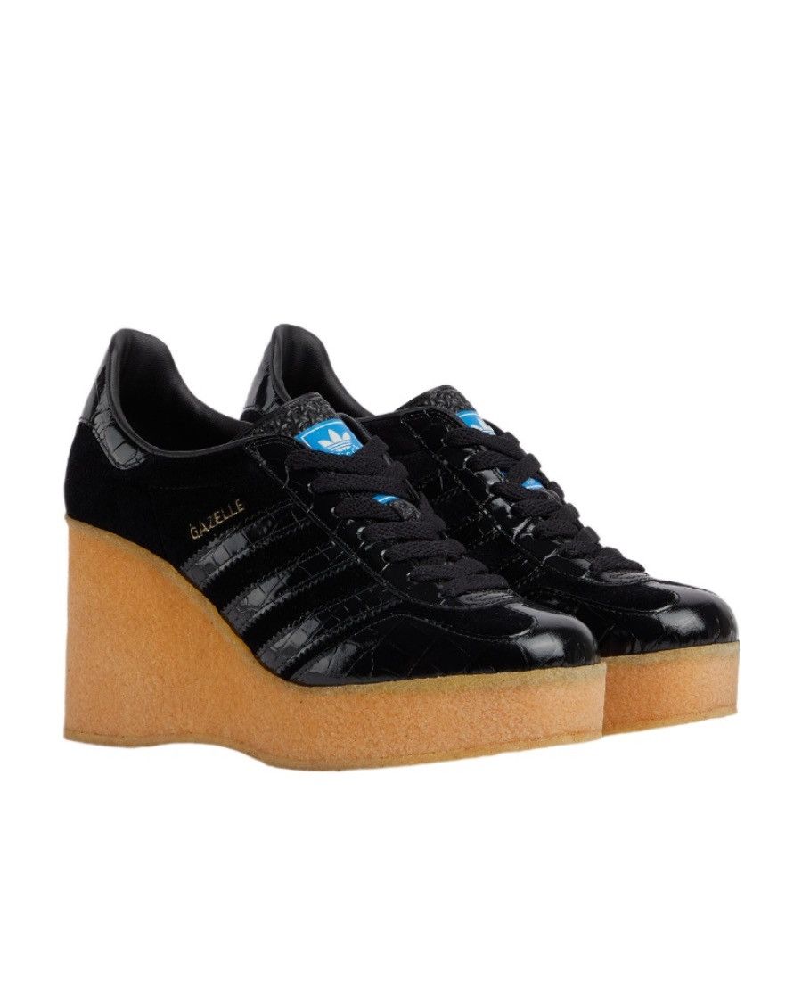 Gucci x Adidas Gazelle Platform Sneakers in Black Size US 6 / IT 36 - 2 Thumbnail