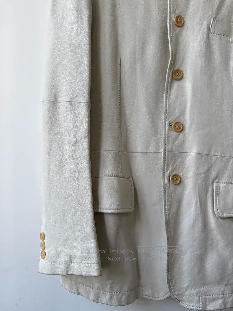 Yohji Yamamoto Yohji Yamamoto 2010 SS Main Line Show Sheepskin Suit Jacke Size US L / EU 52-54 / 3 - 4 Thumbnail