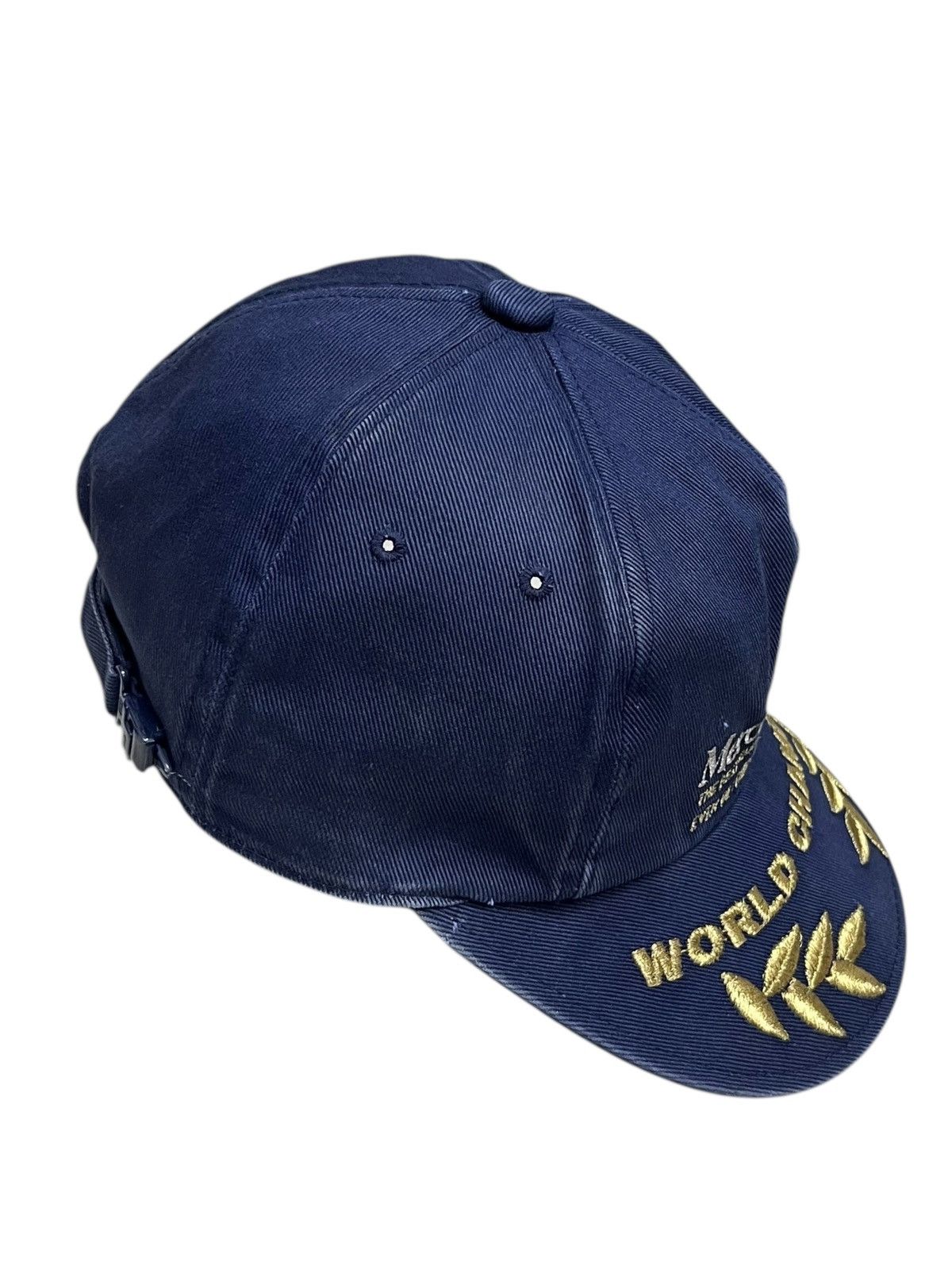 Champion RARE🔥VINTAGE 80’s MERCEDES-BENZ WORLD CHAMPION Yamatoyo Hat Size ONE SIZE - 7 Thumbnail