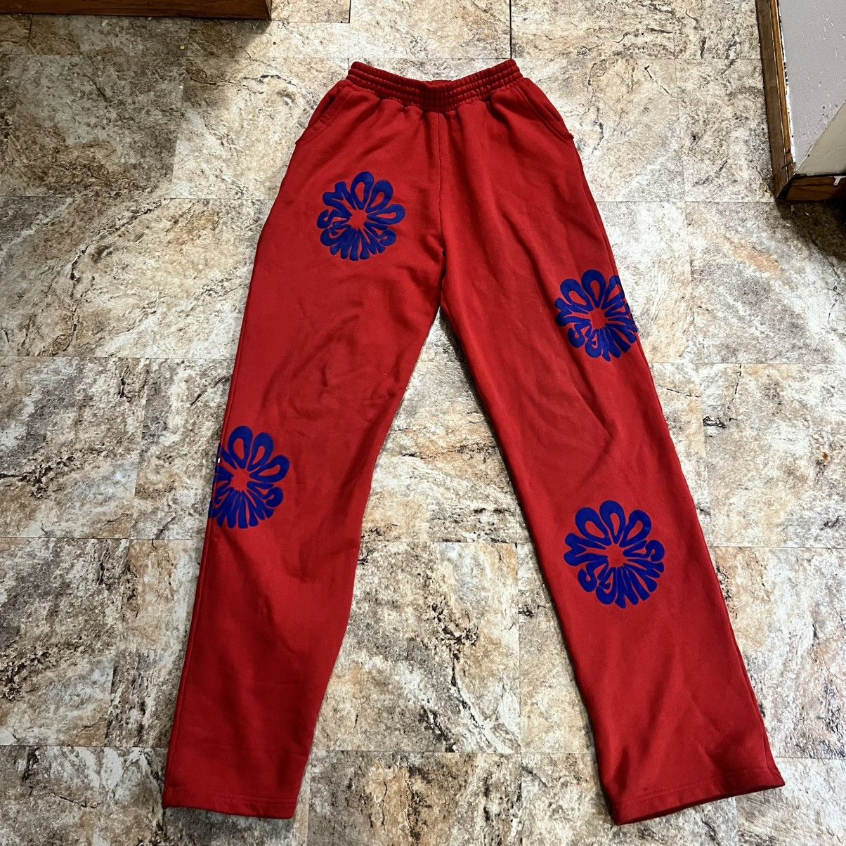 Jerome Jhamal Mood Swings Red Stack Sweatpants Size US 32 / EU 48 - 1 Thumbnail
