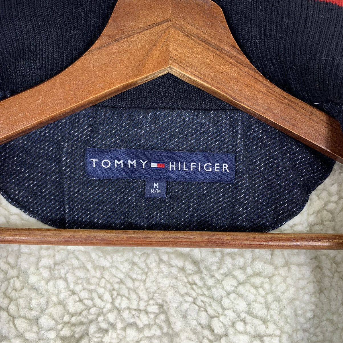 Tommy Hilfiger VINTAGE TOMMY HILFIGER DENIM PVC BOMBER JACKET Size US M / EU 48-50 / 2 - 7 Thumbnail
