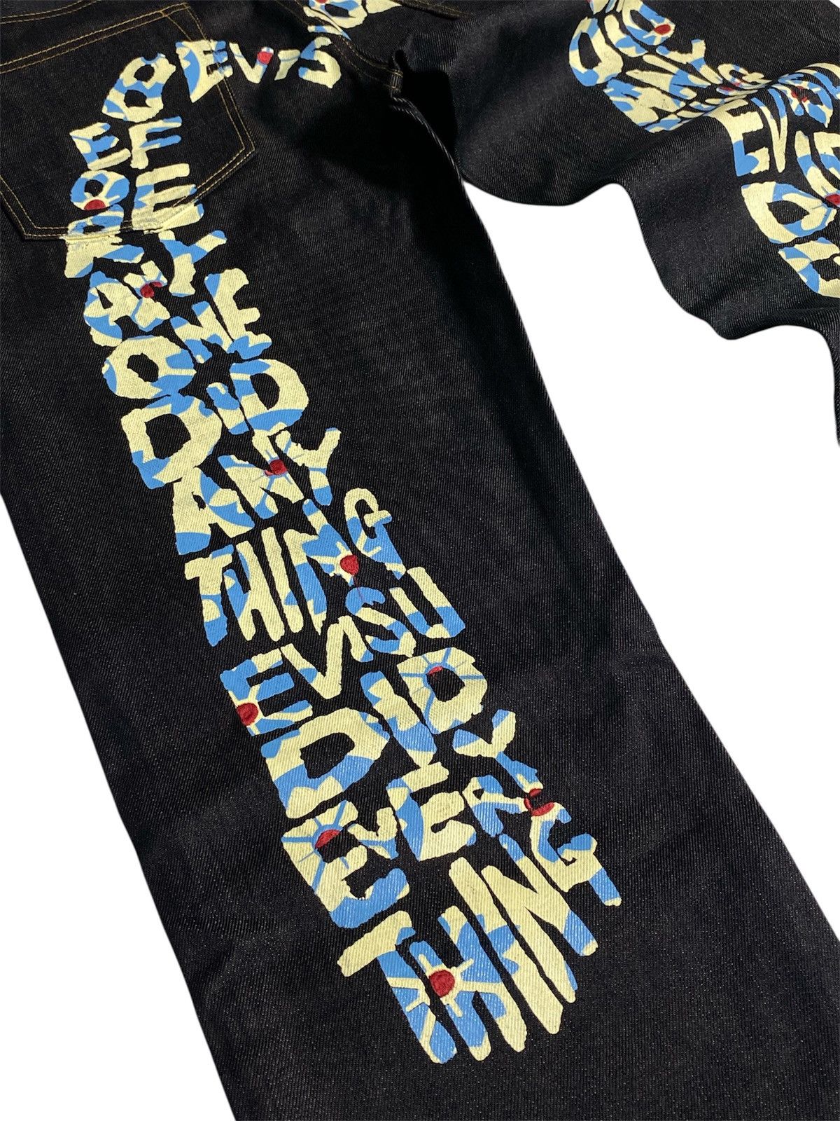 Evisu Evisu Script Daicock No 3 Lot 2000 New Size US 33 - 4 Thumbnail