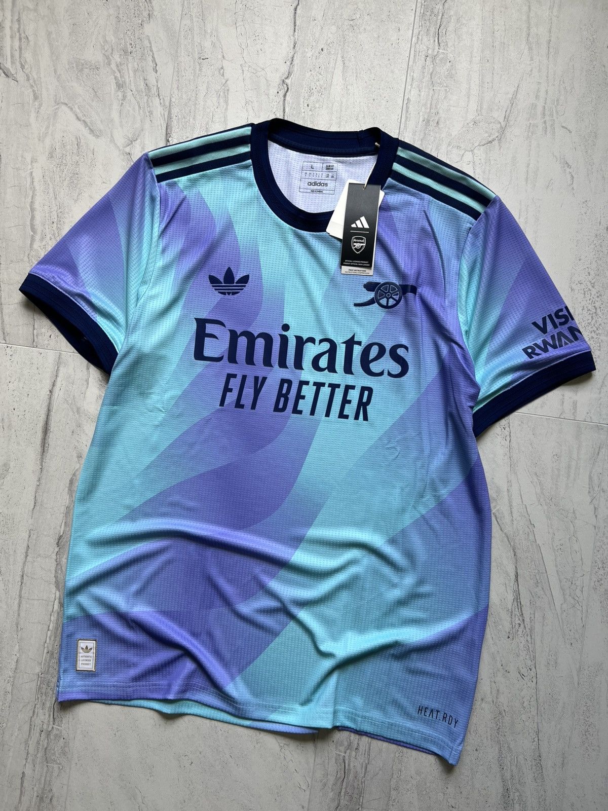 Adidas NWT Adidas Arsenal FC Soccer Football Jersey Kit Size US L / EU 52-54 / 3 - 1 Thumbnail