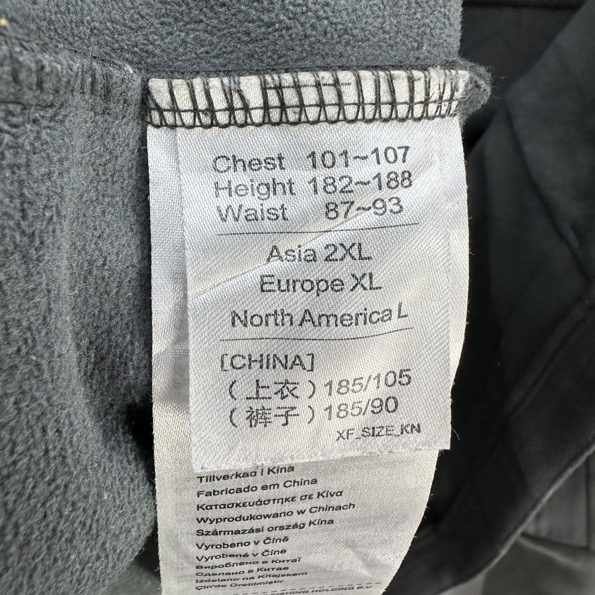 Japanese Brand Shimano Xefo Embroidered Logo Fleece Zipper Jacket Size US L / EU 52-54 / 3 - 18 Thumbnail