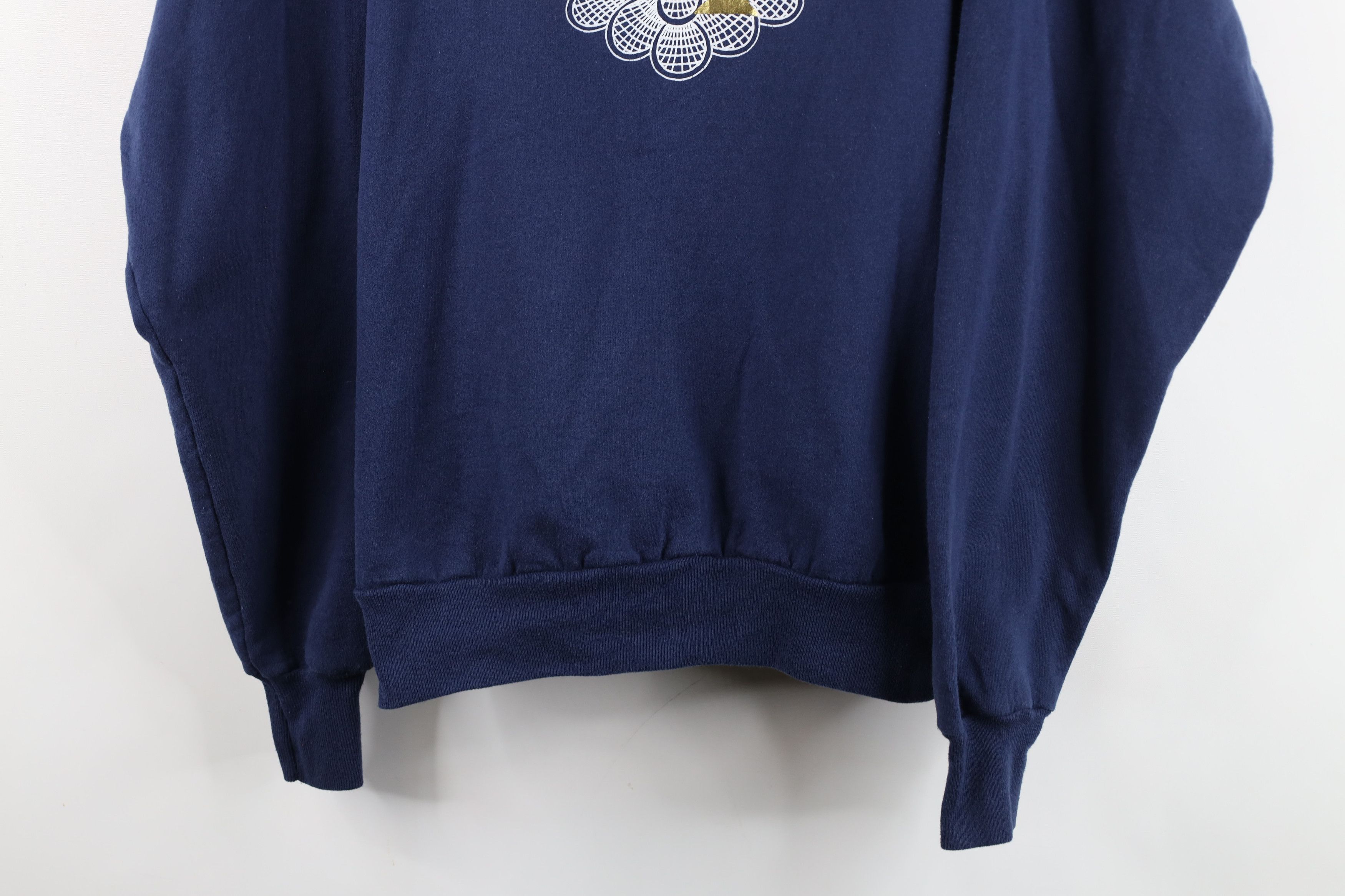 Vintage Vintage 90s Streetwear Butt Double Sided Sweatshirt Blue Size XL / US 12-14 / IT 48-50 - 3 Thumbnail