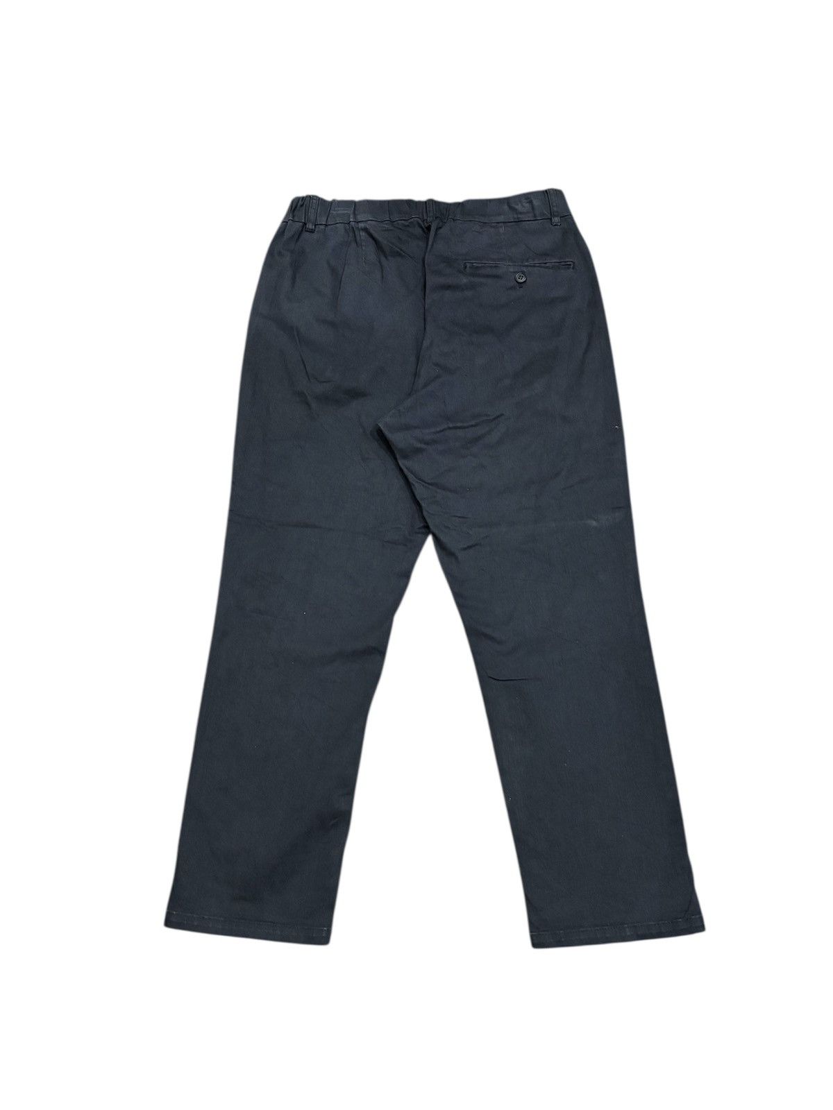 Issey Miyake Plantation by Issey Miyake Cotton Work Pants Navy Size US 30 / EU 46 - 5 Thumbnail