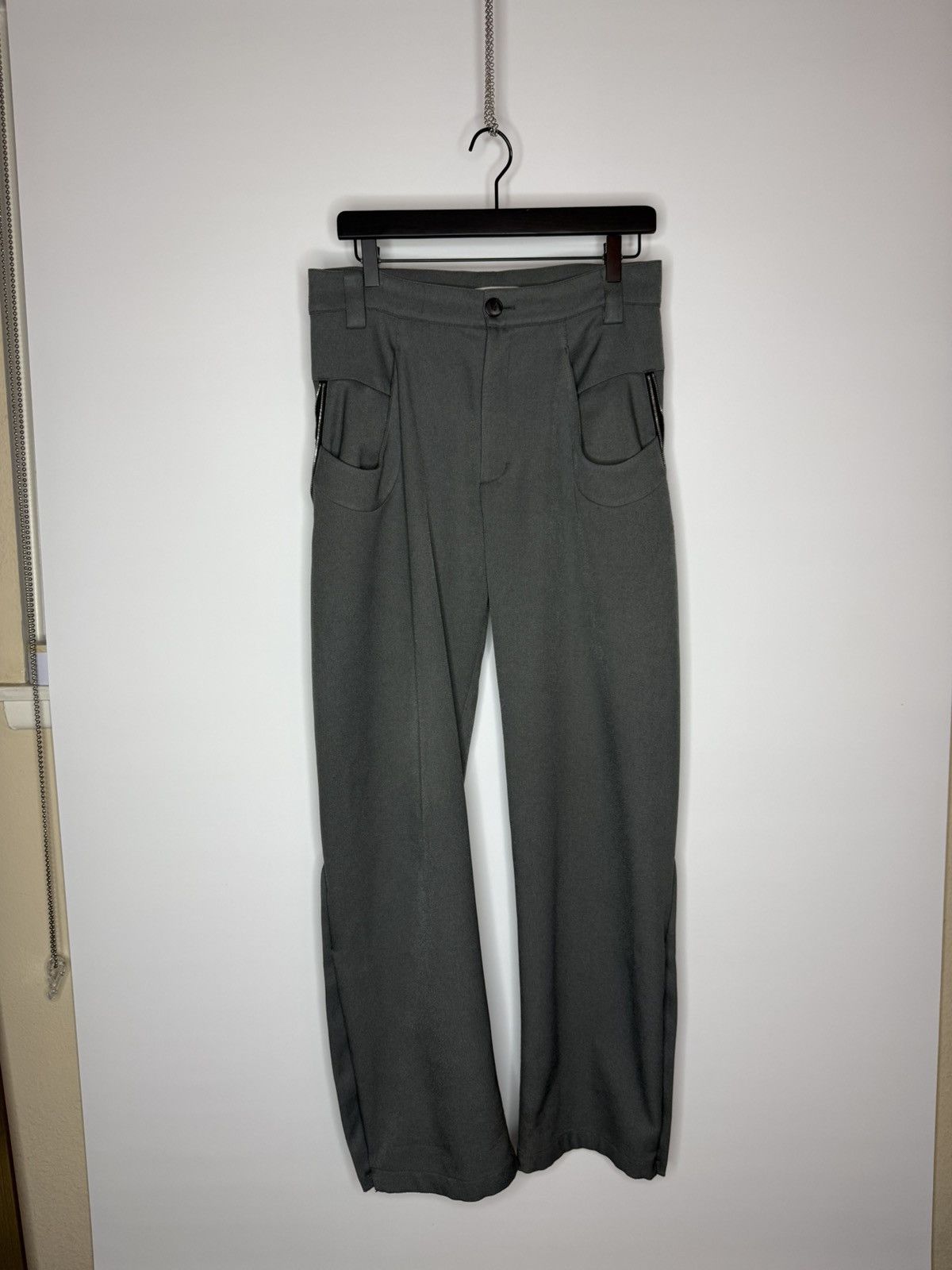 Kiko Kostadinov Kiko Kostadinov Meno Trousers Grey 46 | Grailed