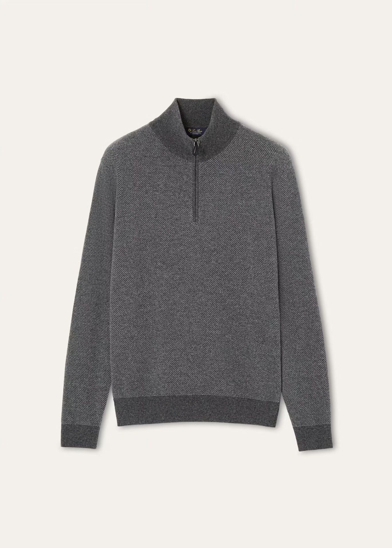 Loro Piana Loro Piana Gray Cashmere Roadster Sweater Size US L / EU 52-54 / 3 - 6 Thumbnail