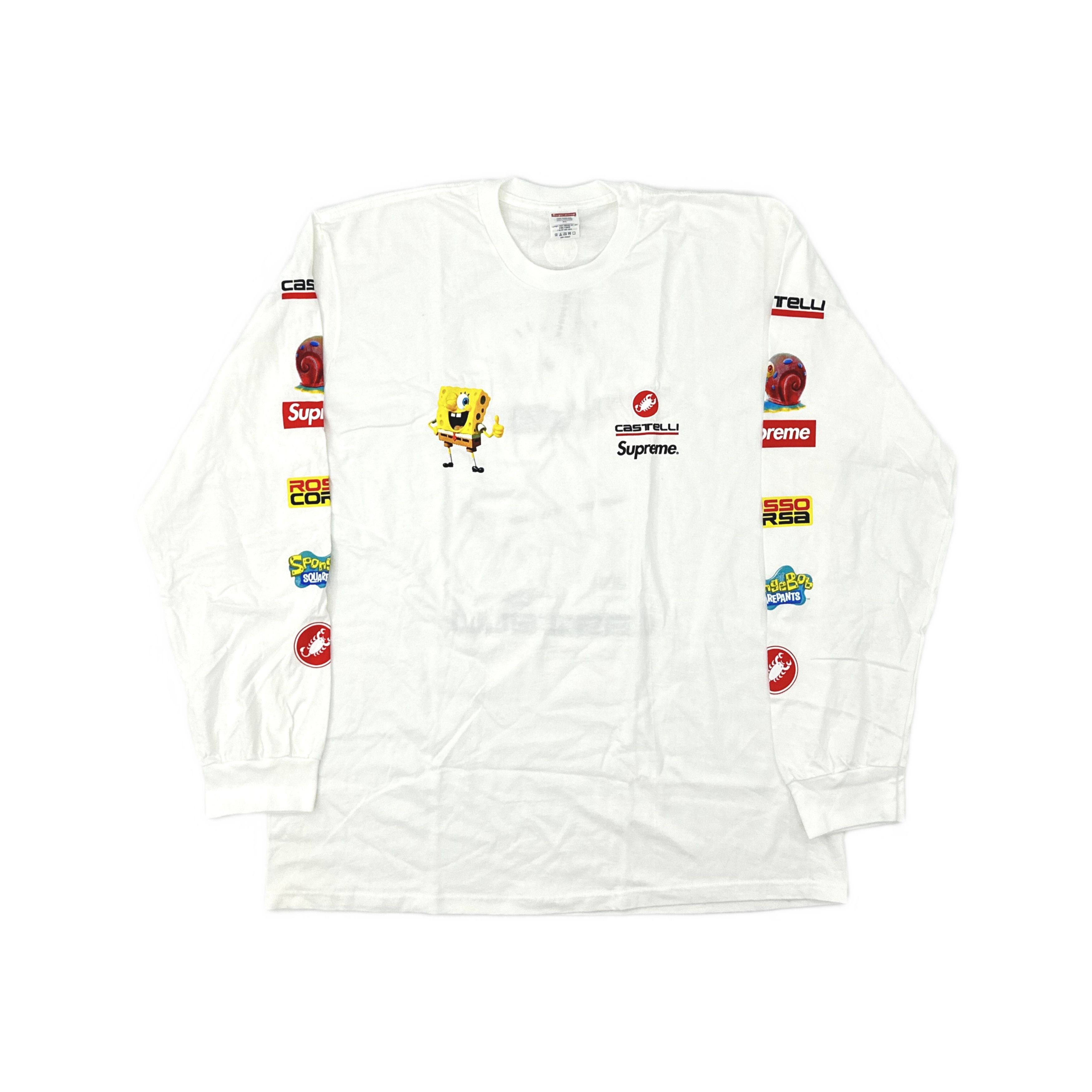 Supreme Supreme x Castelli x Spongebob Long Sleeve T-Shirt XL Size US XL / EU 56 / 4 - 1 Thumbnail