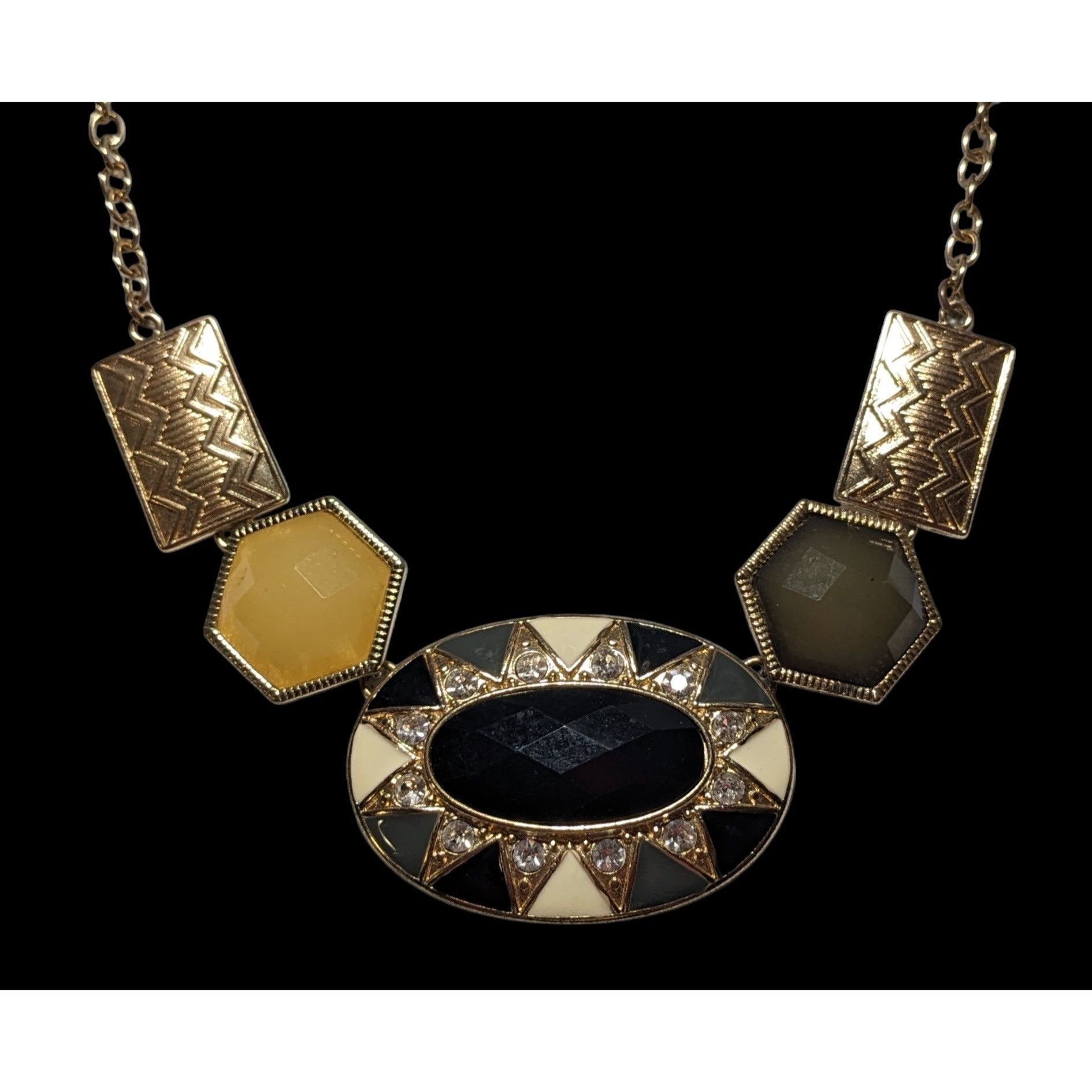 Other Geometric Glam Statement Necklace Size ONE SIZE - 2 Thumbnail