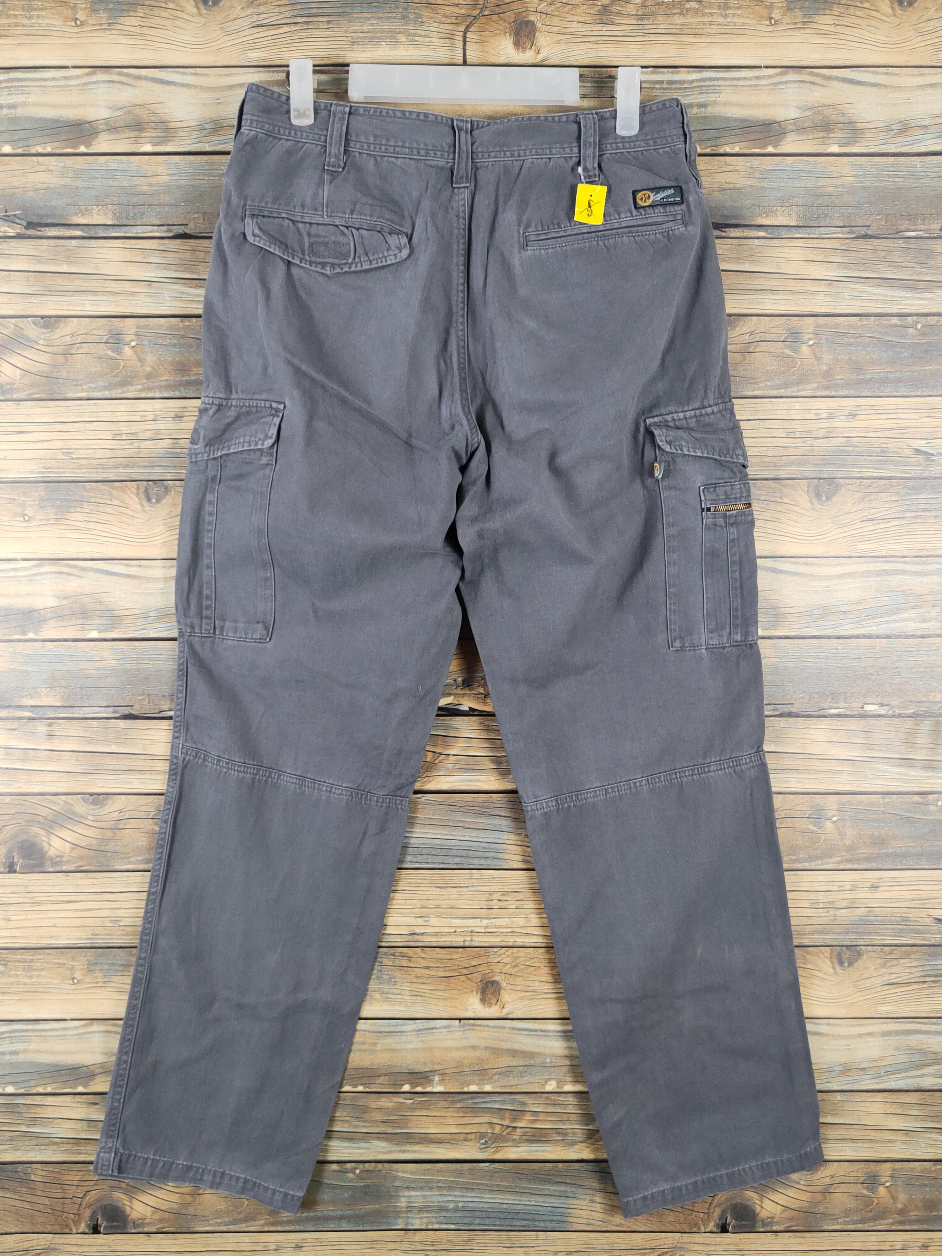 Japanese Brand N evolution Gray Multipocket Tactical Cargo Pants #W1901 Size US 30 / EU 46 - 7 Thumbnail