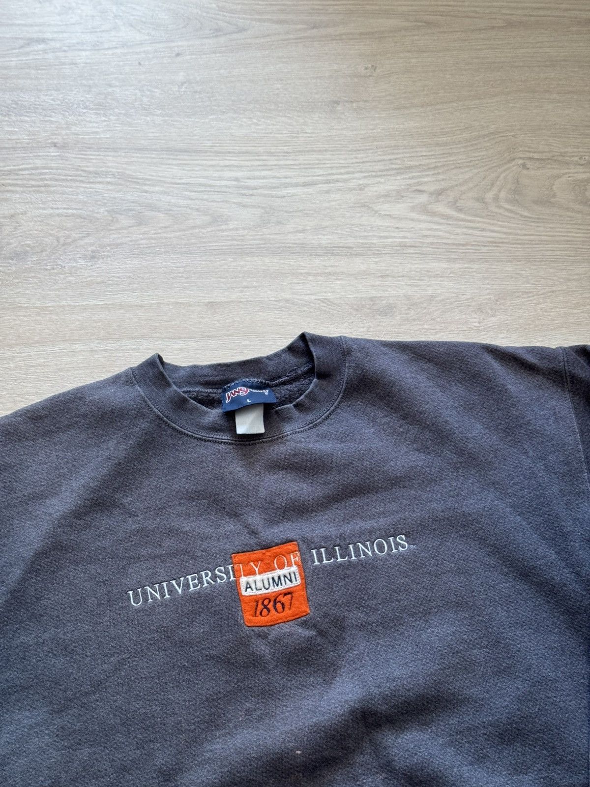 Jansport Vintage Jansport Illinois University Sunfaded USA Sweatshirt Size US L / EU 52-54 / 3 - 2 Thumbnail