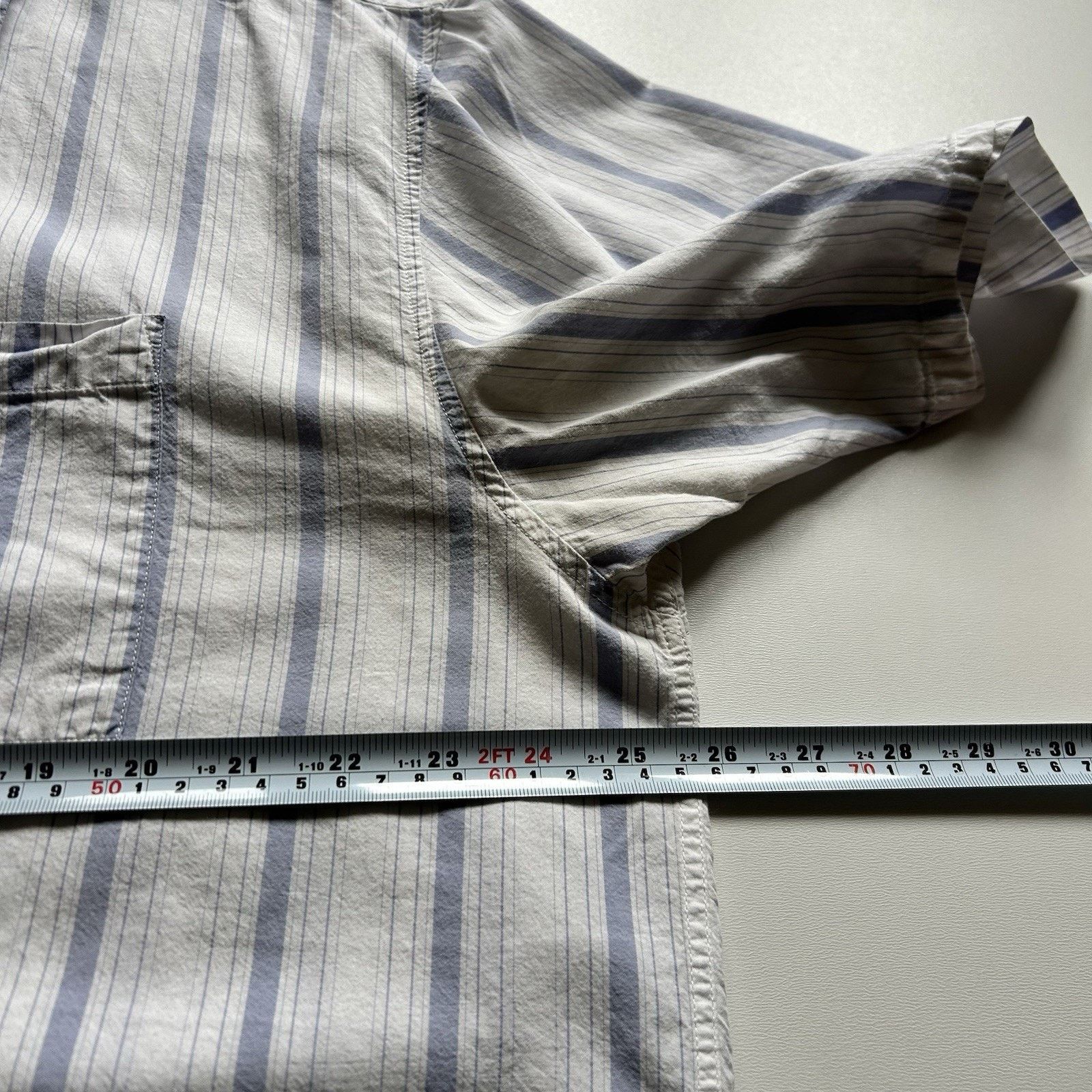 Stussy Vintage Stussy Shirt Size XL Button Up Striped Pocket Logo Size US XL / EU 56 / 4 - 7 Thumbnail