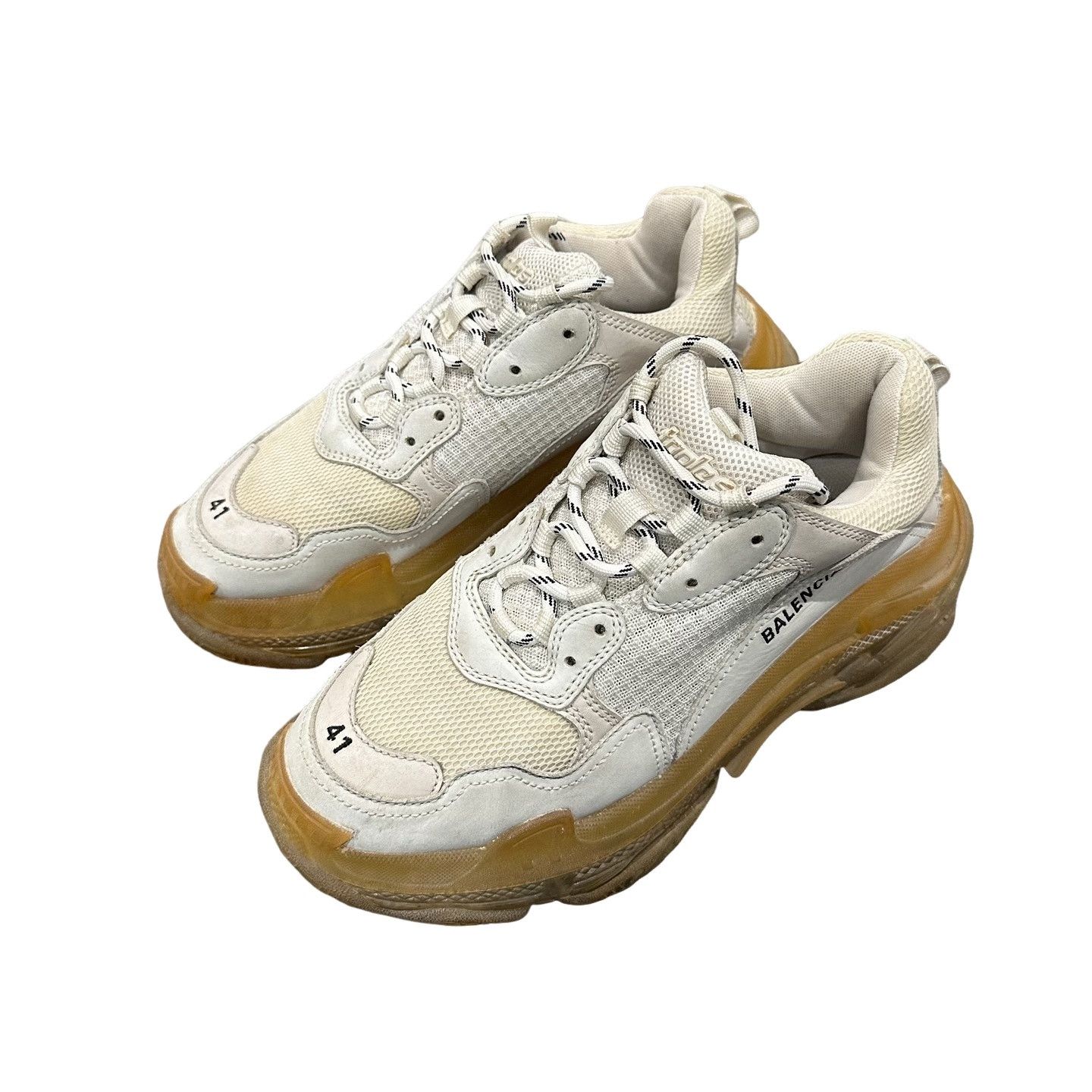 Balenciaga Balenciaga Triple S Clear Sole Sneakers Size 41 Size US 8 / EU 41 - 1 Thumbnail