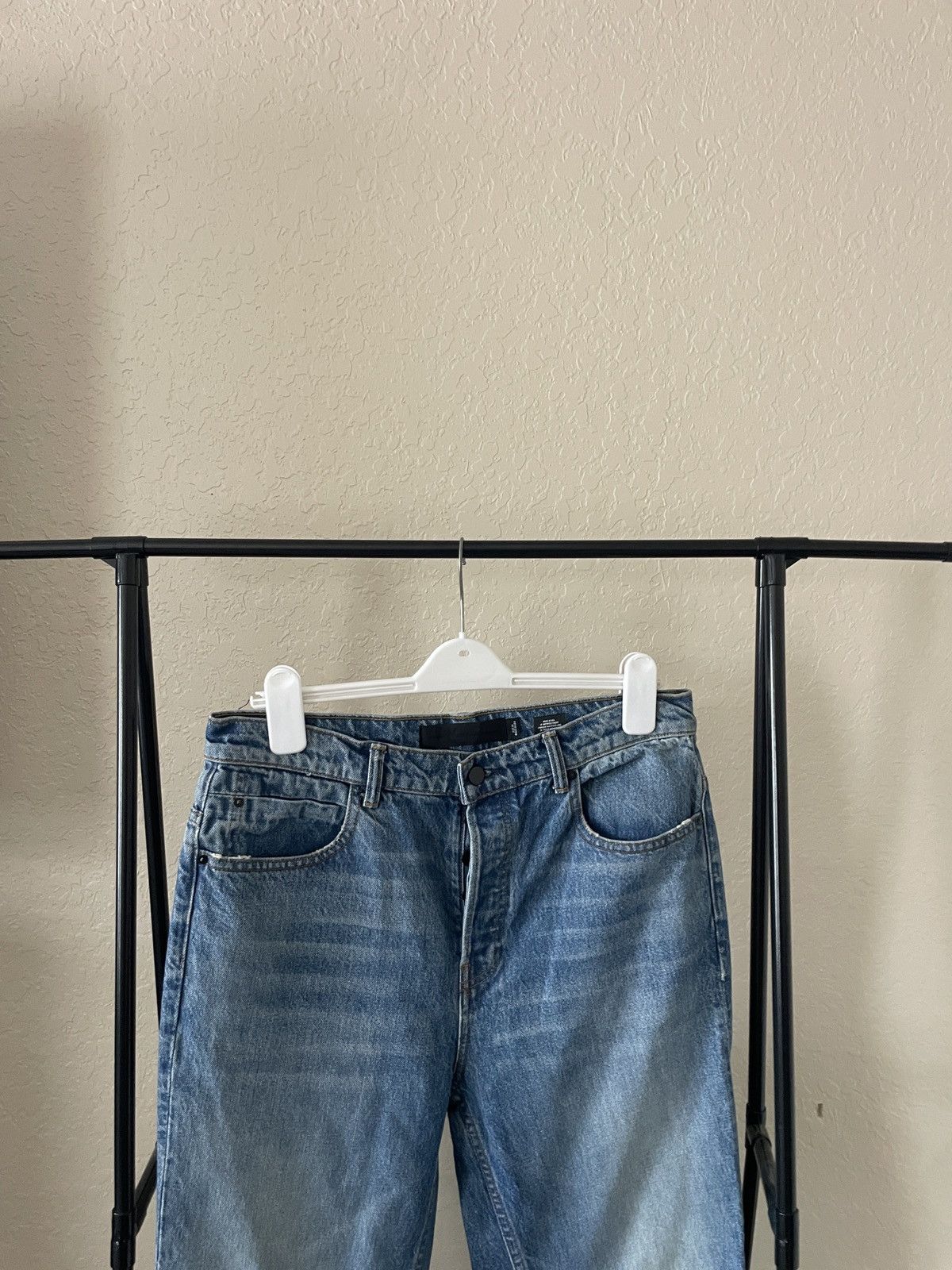 Alexander Wang High waisted Button Fly denim heans Size US 34 / EU 50 - 4 Thumbnail