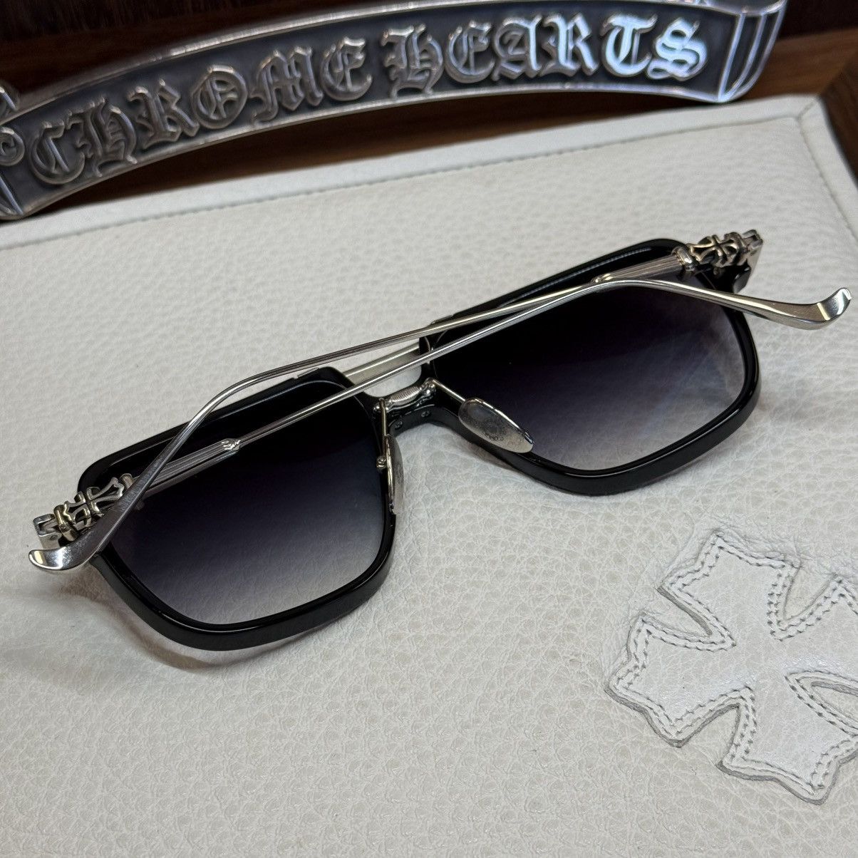 Chrome Hearts Chrome Hearts INIT 1/1 Sunglasses Size ONE SIZE - 2 Thumbnail