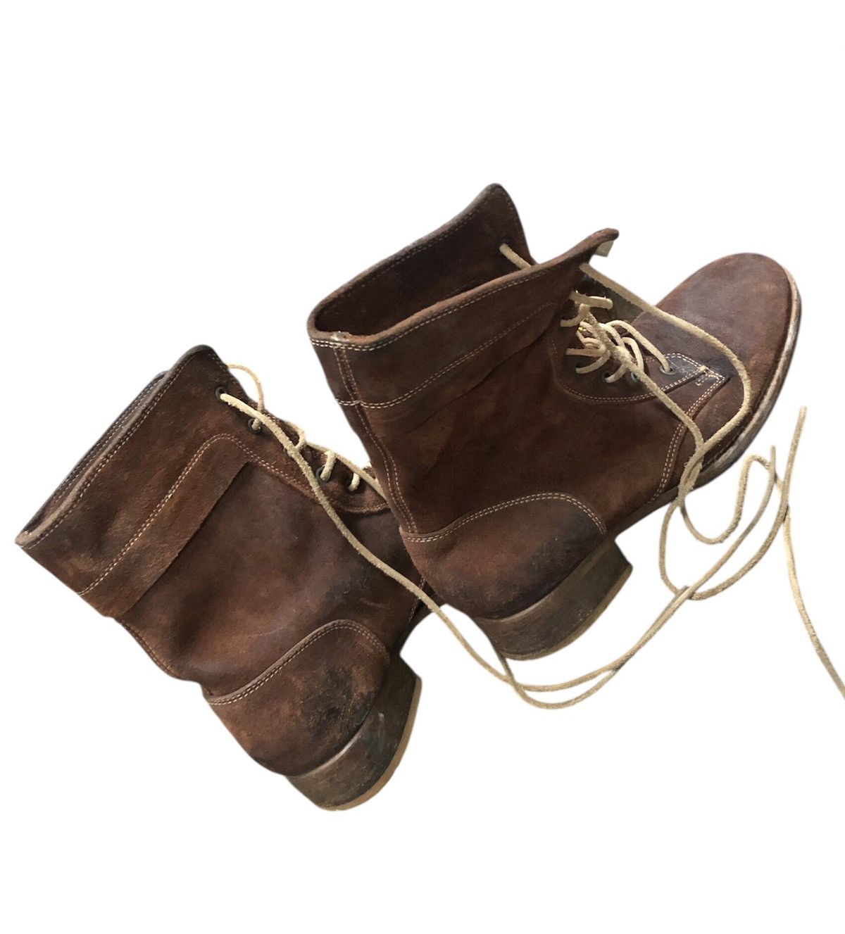 Buttero × Red Wing Vintage Buttero Boot Suede Leather Shoes Size US 9 / EU 42 - 11 Thumbnail