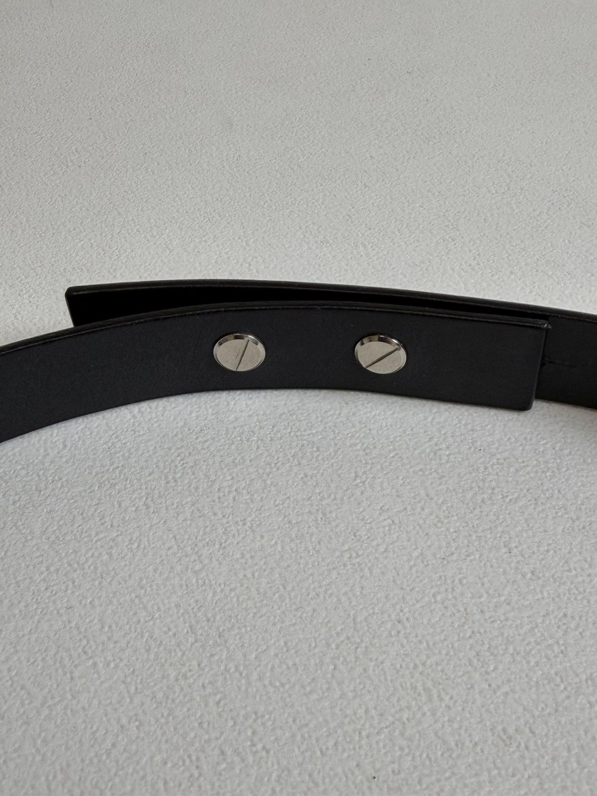 Maison Margiela 08 ‘Incognito’ Iridescent Metal/Leather Belt Size ONE SIZE - 10 Thumbnail