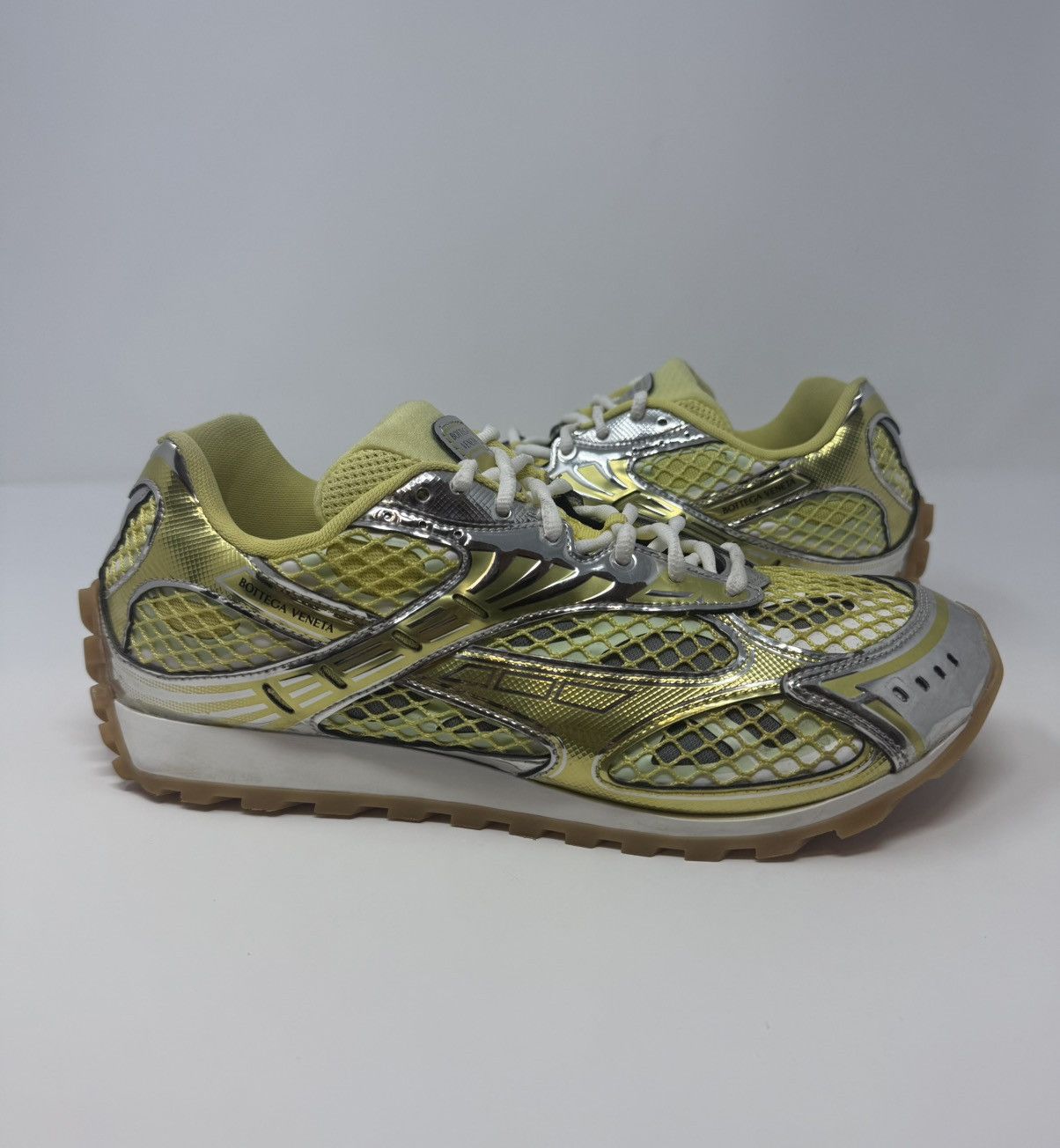 Bottega Veneta Bottega Veneta Orbit Sneaker Sherbert Size US 12 / EU 45 - 1 Thumbnail