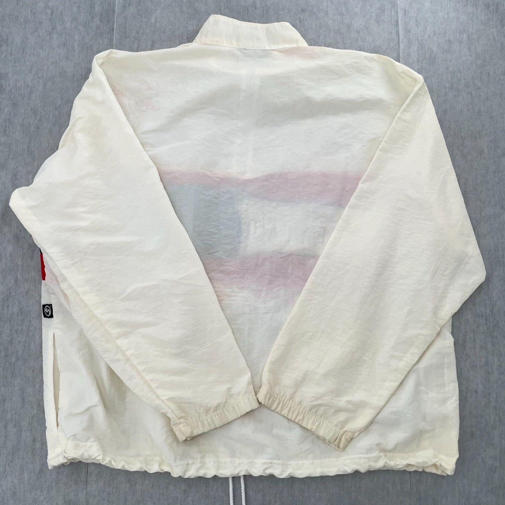 Vintage VINTAGE Surf Style Florida Pullover Jacket Adult XL White Windbreaker USA Flag 90s Mens Size US XL / EU 56 / 4 - 2 Thumbnail