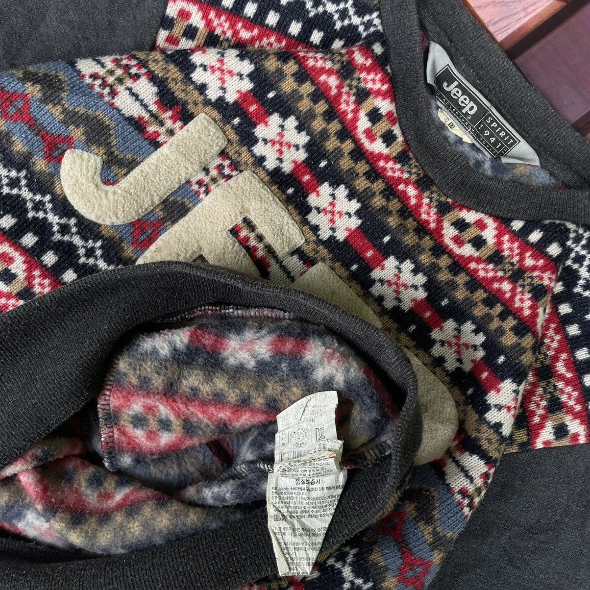 Jeep Sweater Jeep Spirit 1941 Fair Isle Vintage Unisex Size US M / EU 48-50 / 2 - 5 Thumbnail