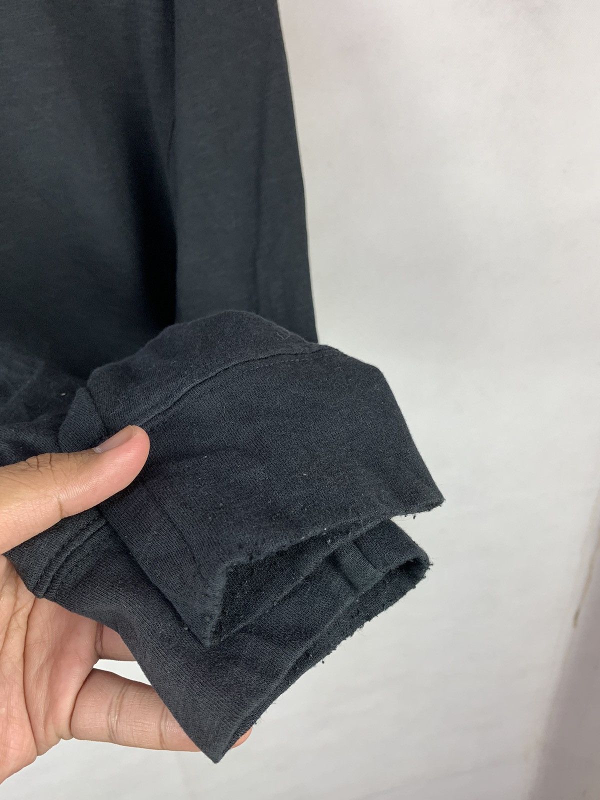 Japanese Brand Steals! Uniqlo Airism Full Black Hoodie Sweater Size US L / EU 52-54 / 3 - 4 Thumbnail