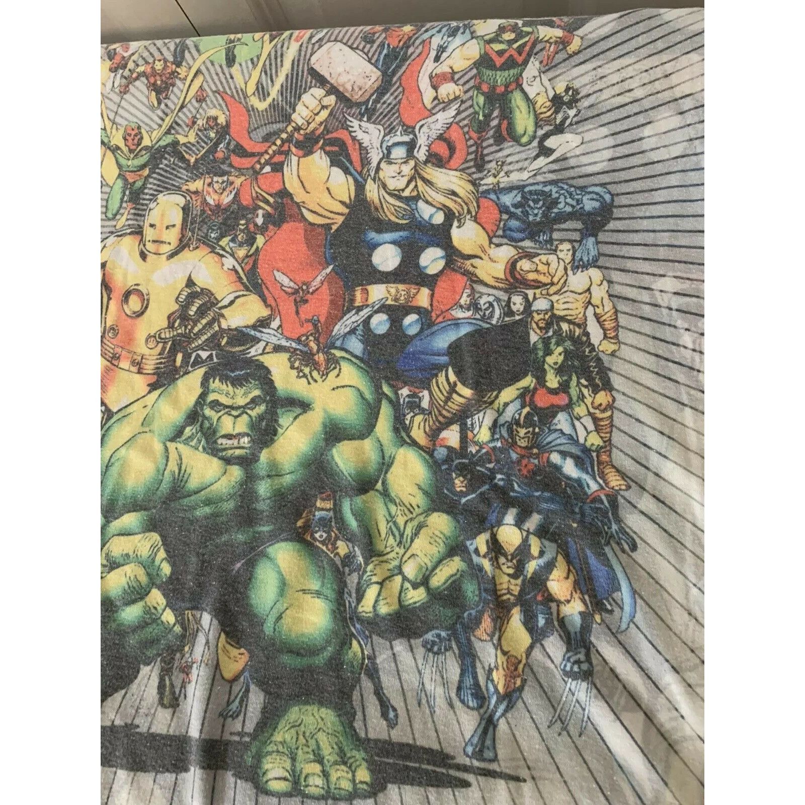 Universal Studios Vtg Universal Studios Men’s Sz M marvel universe Hulk Thor Size US M / EU 48-50 / 2 - 11 Thumbnail