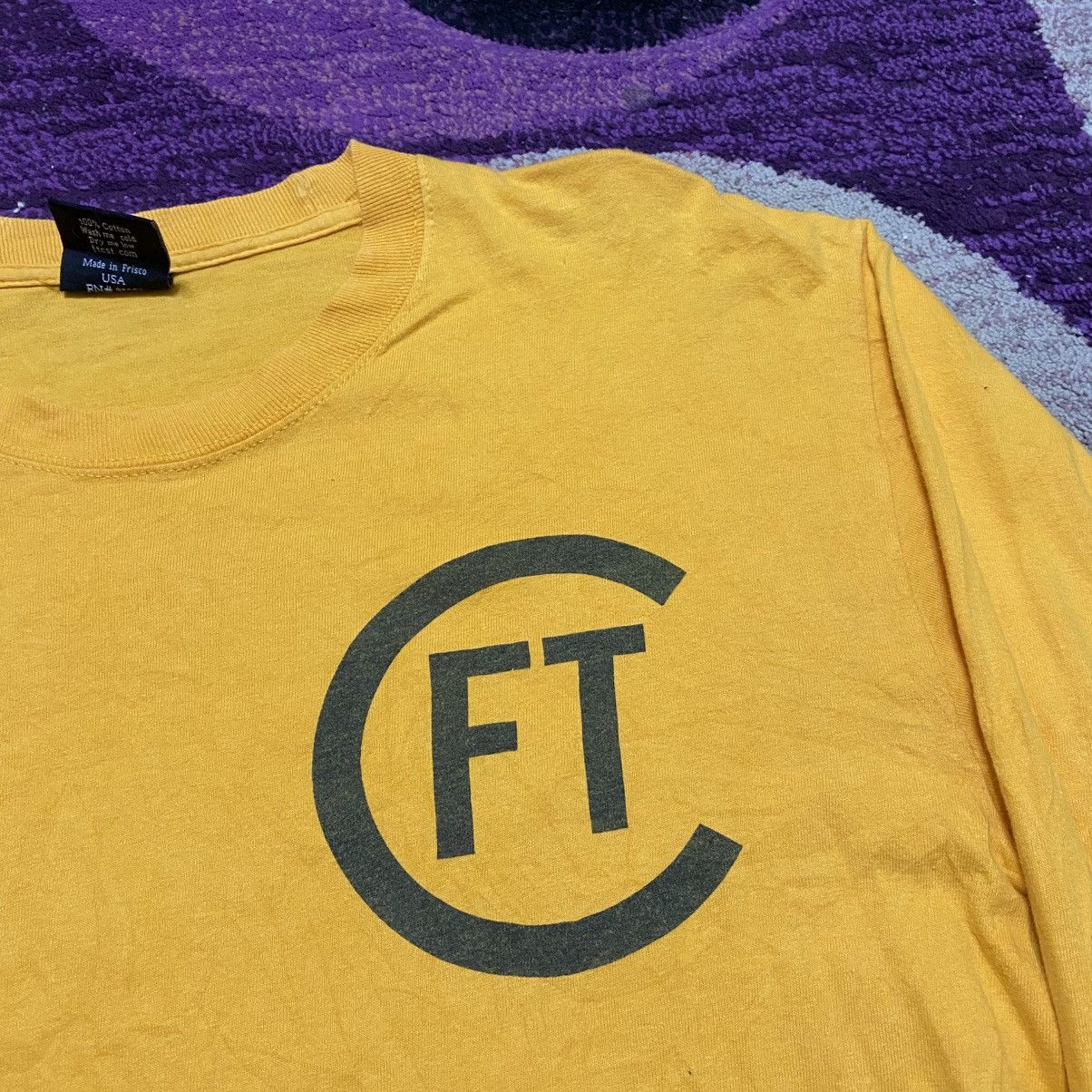 Other FTC Yellow Logo Yellow Longsleeve Tshirt Size US M / EU 48-50 / 2 - 3 Thumbnail