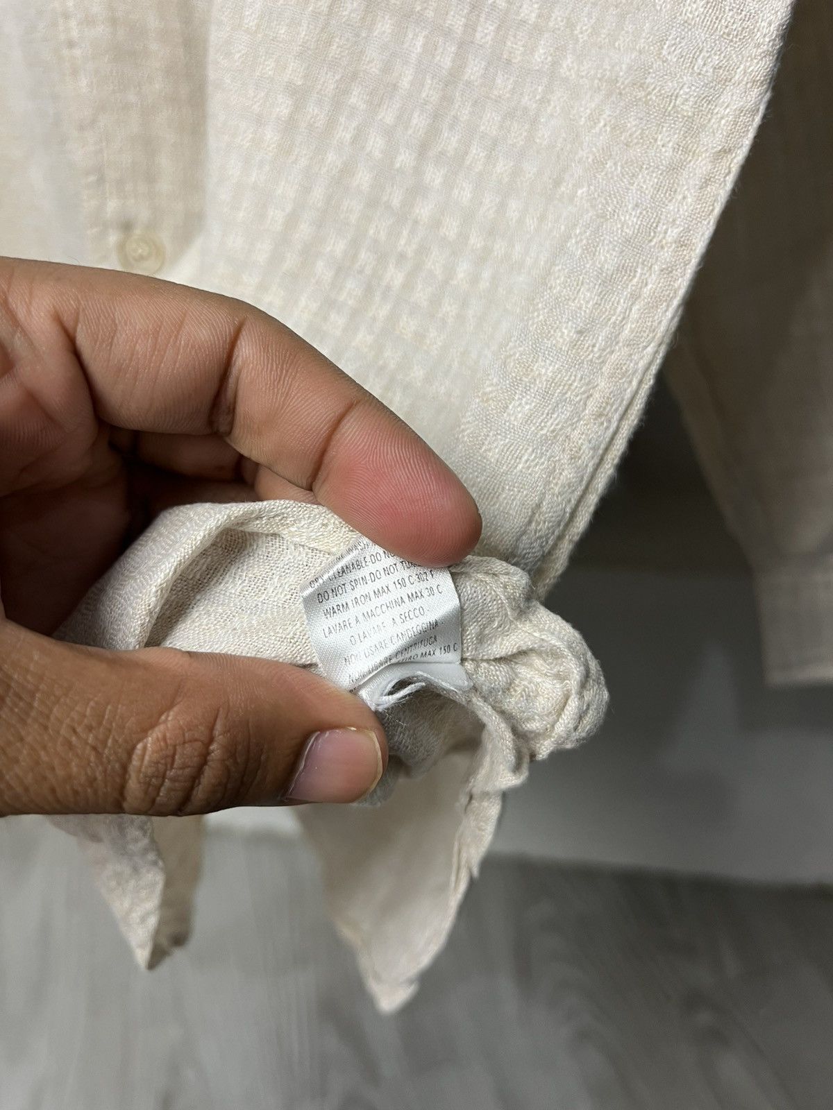 Ermenegildo Zegna Ermenegildo zegna Linen Shirt Size US L / EU 52-54 / 3 - 6 Thumbnail