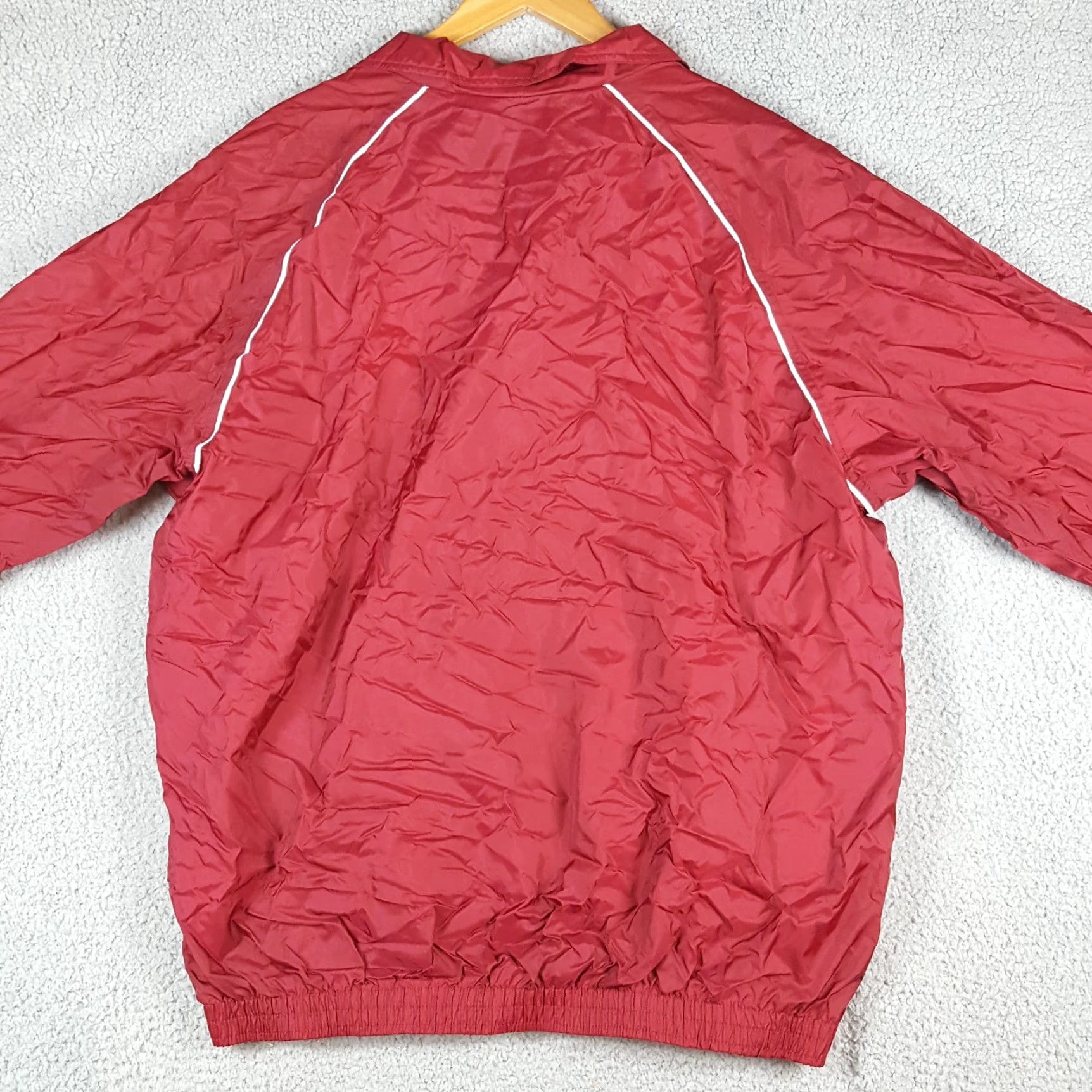Nike VINTAGE Nike Cumberland University Basketball Men's Size L Swoosh Windbreaker Jacket Size US L / EU 52-54 / 3 - 7 Thumbnail