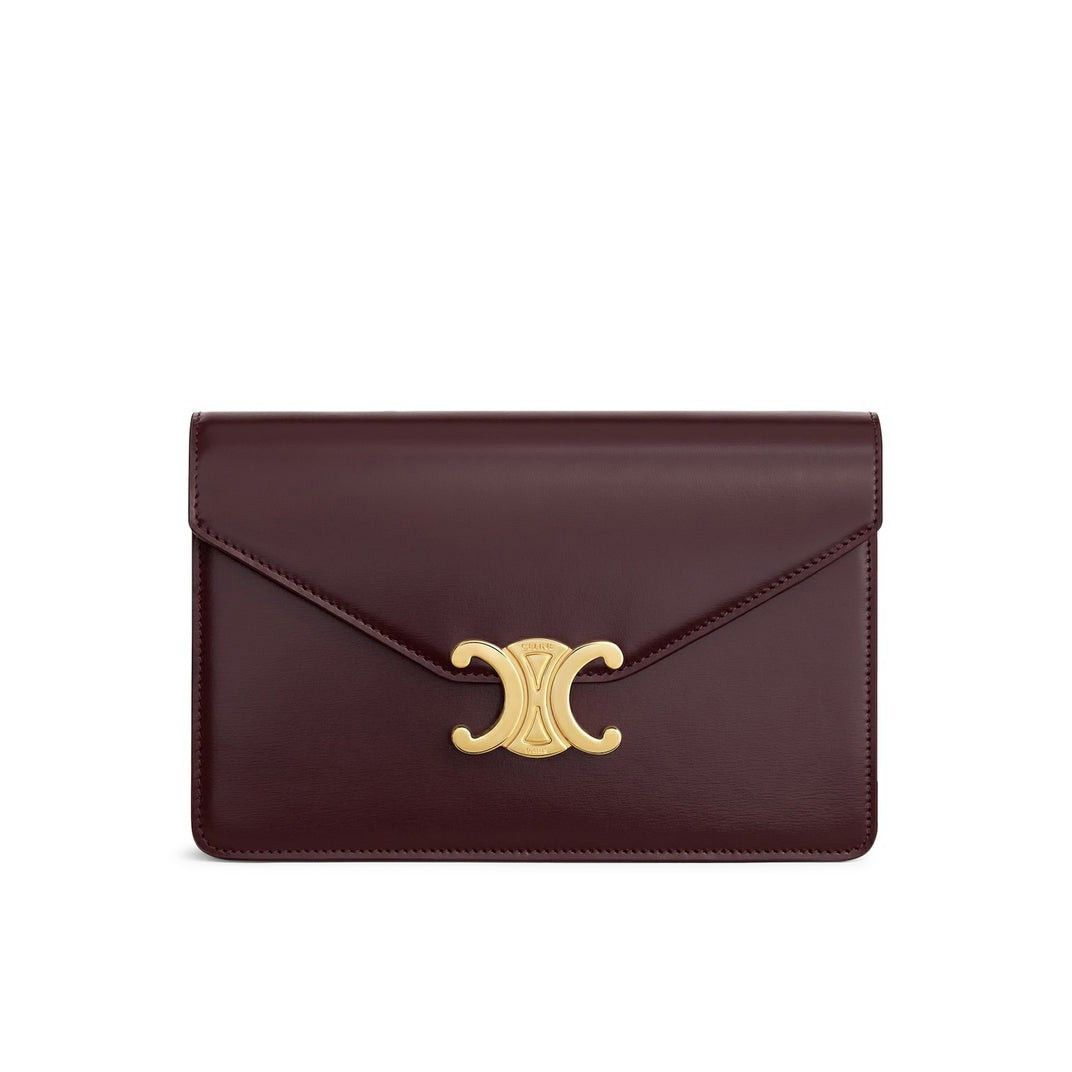 Celine CELINE Margo Deep Burgundy Chain Wallet Bag New & Authentic Size ONE SIZE - 1 Thumbnail